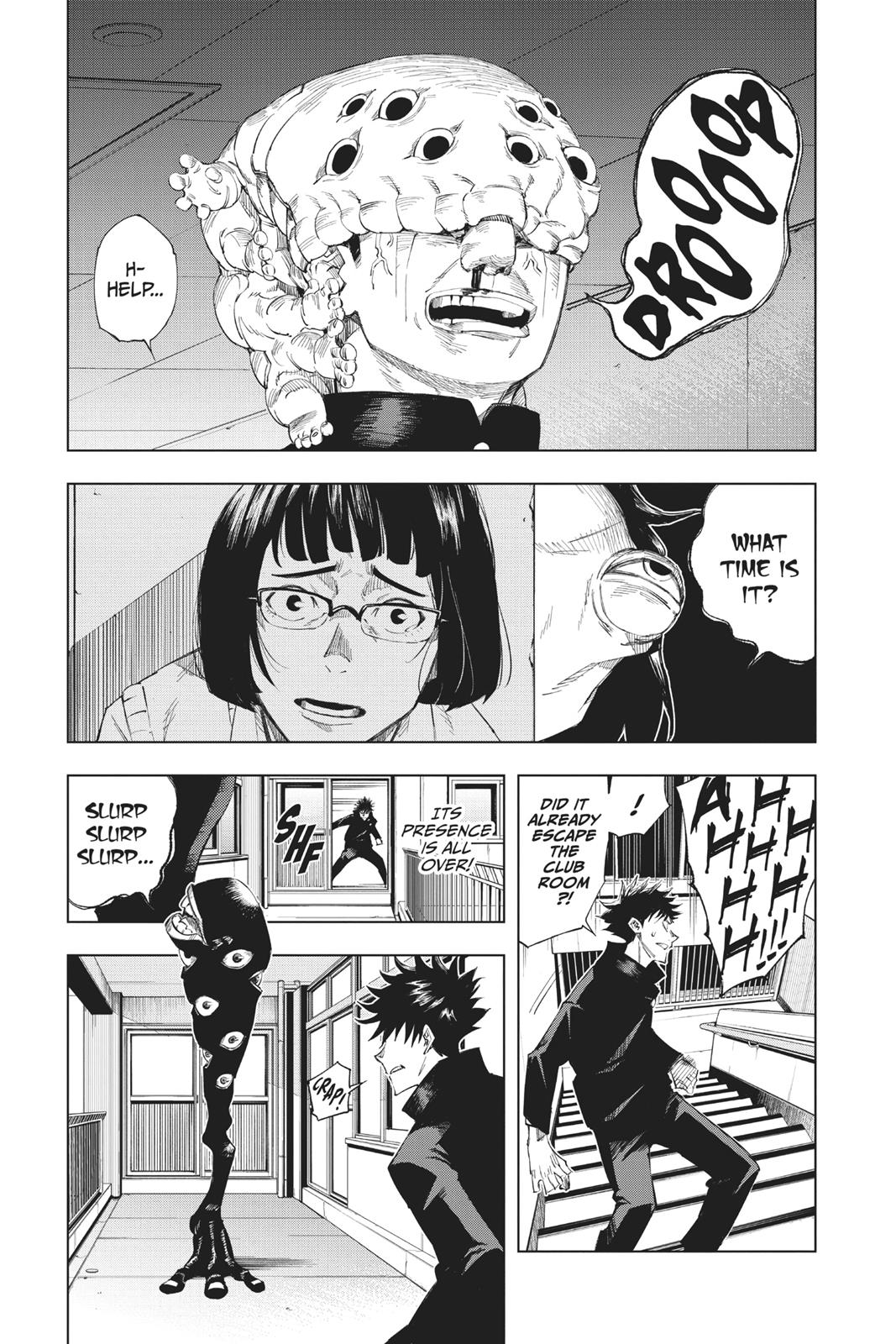 Jujutsu Kaisen Manga Chapter 1 page 35 - Ryomen Sukuna scene
