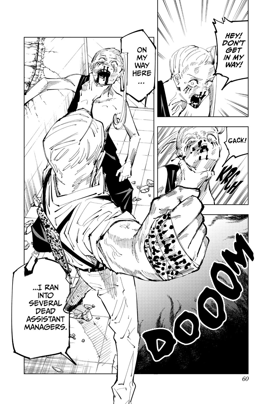 Jujutsu Kaisen Manga Chapter 100 page 14 - The Shibuya Incident, Part 18 scene