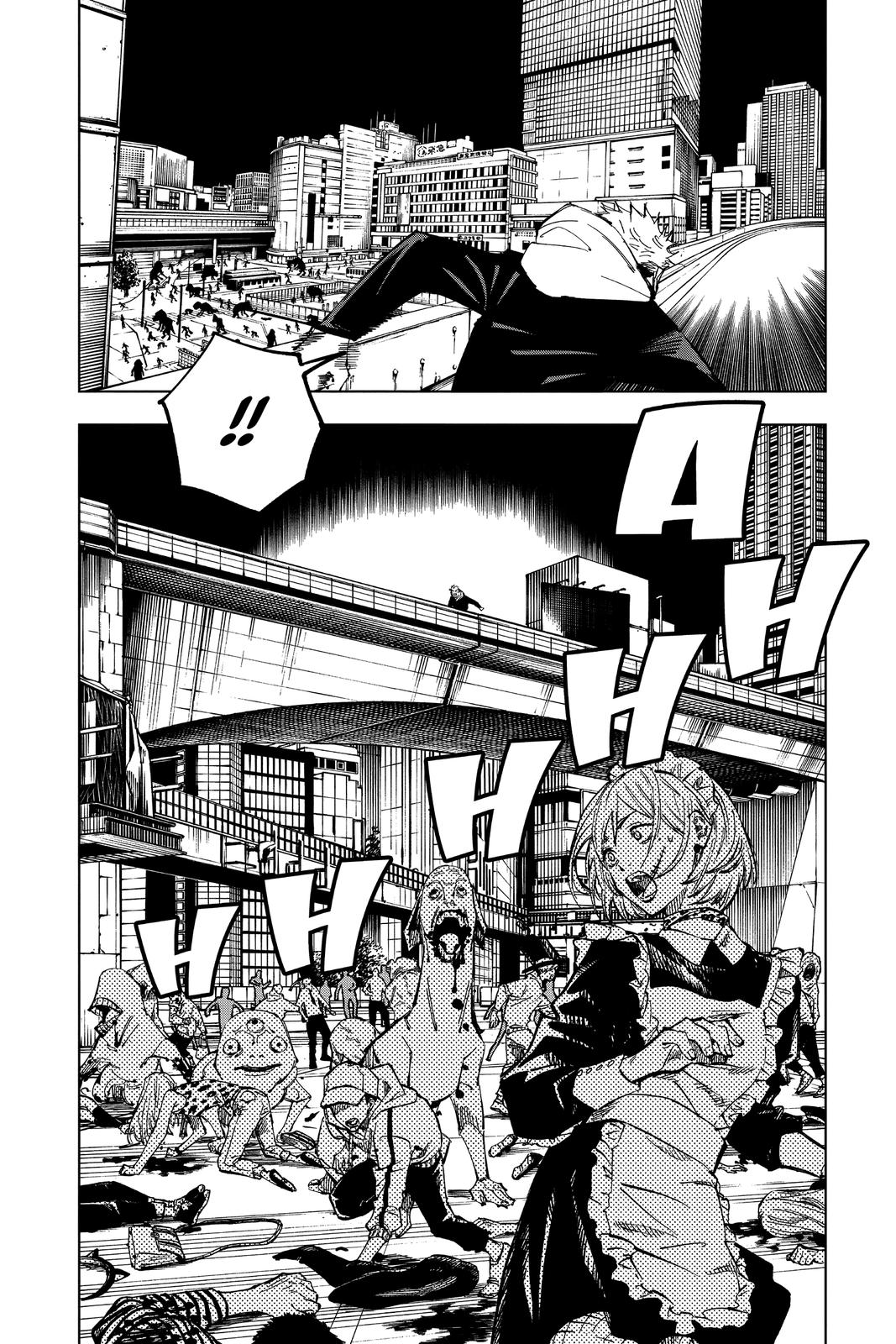 Jujutsu Kaisen Manga Chapter 100 page 18 - The Shibuya Incident, Part 18 scene
