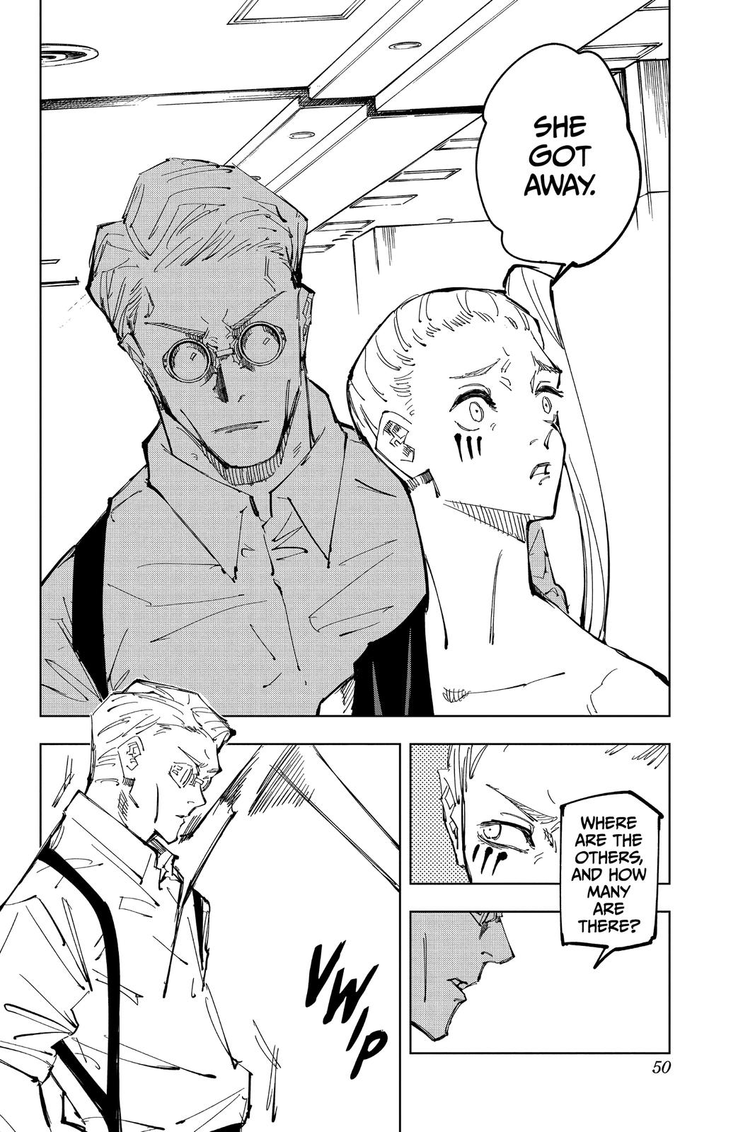 Jujutsu Kaisen Manga Chapter 100 page 4 - The Shibuya Incident, Part 18 scene