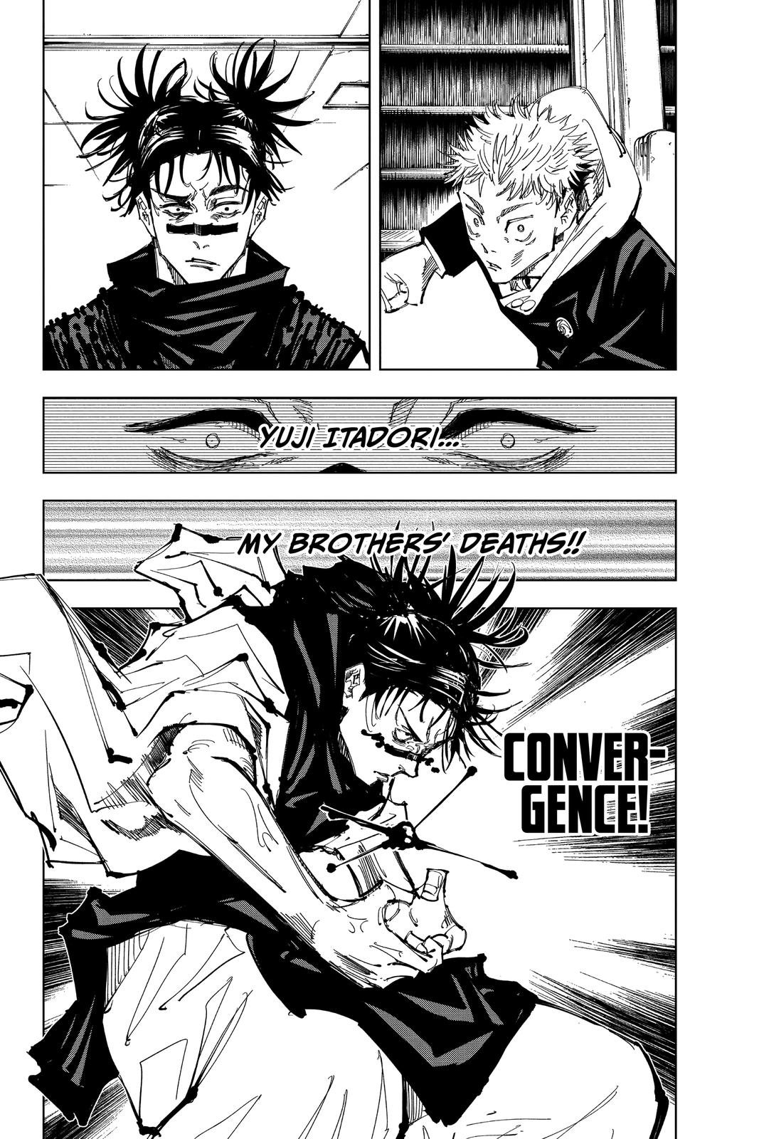 Jujutsu Kaisen Manga Chapter 101 page 11 - The Shibuya Incident, Part 19 scene