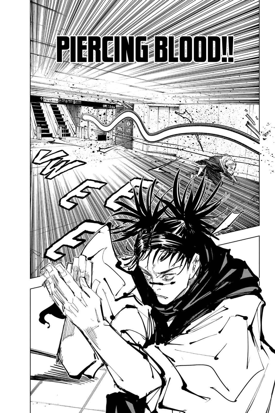 Jujutsu Kaisen Manga Chapter 101 page 15 - The Shibuya Incident, Part 19 scene