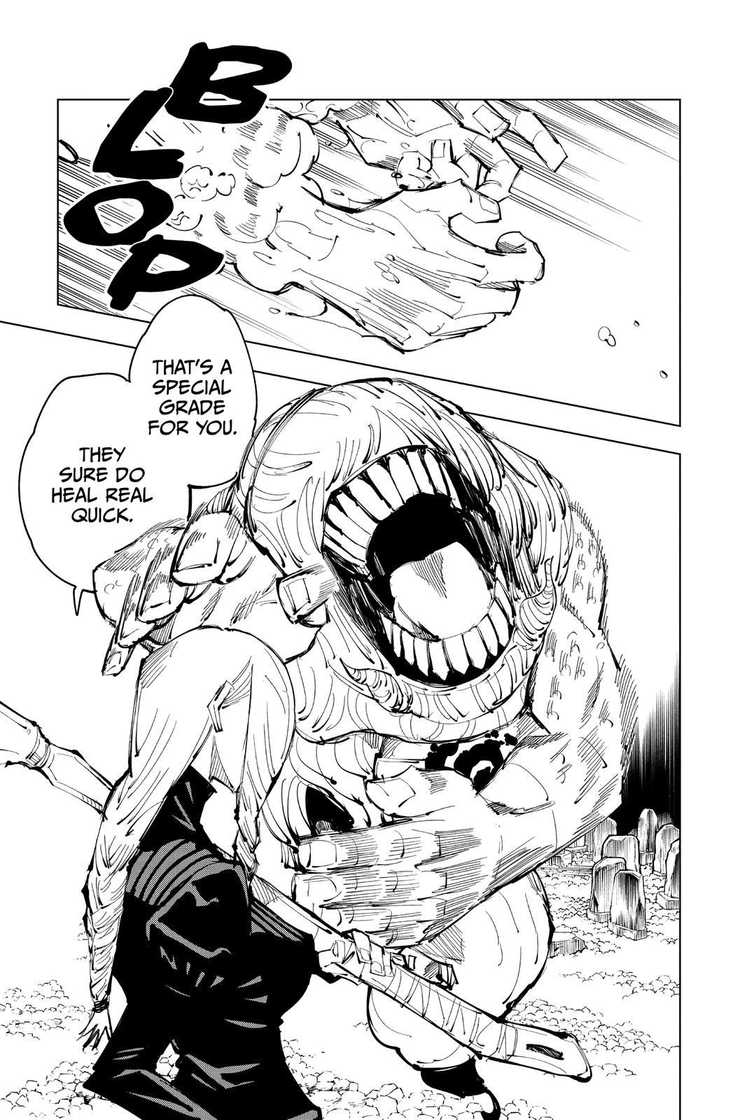 Jujutsu Kaisen Manga Chapter 102 page 15 - The Shibuya Incident, Part 20 scene