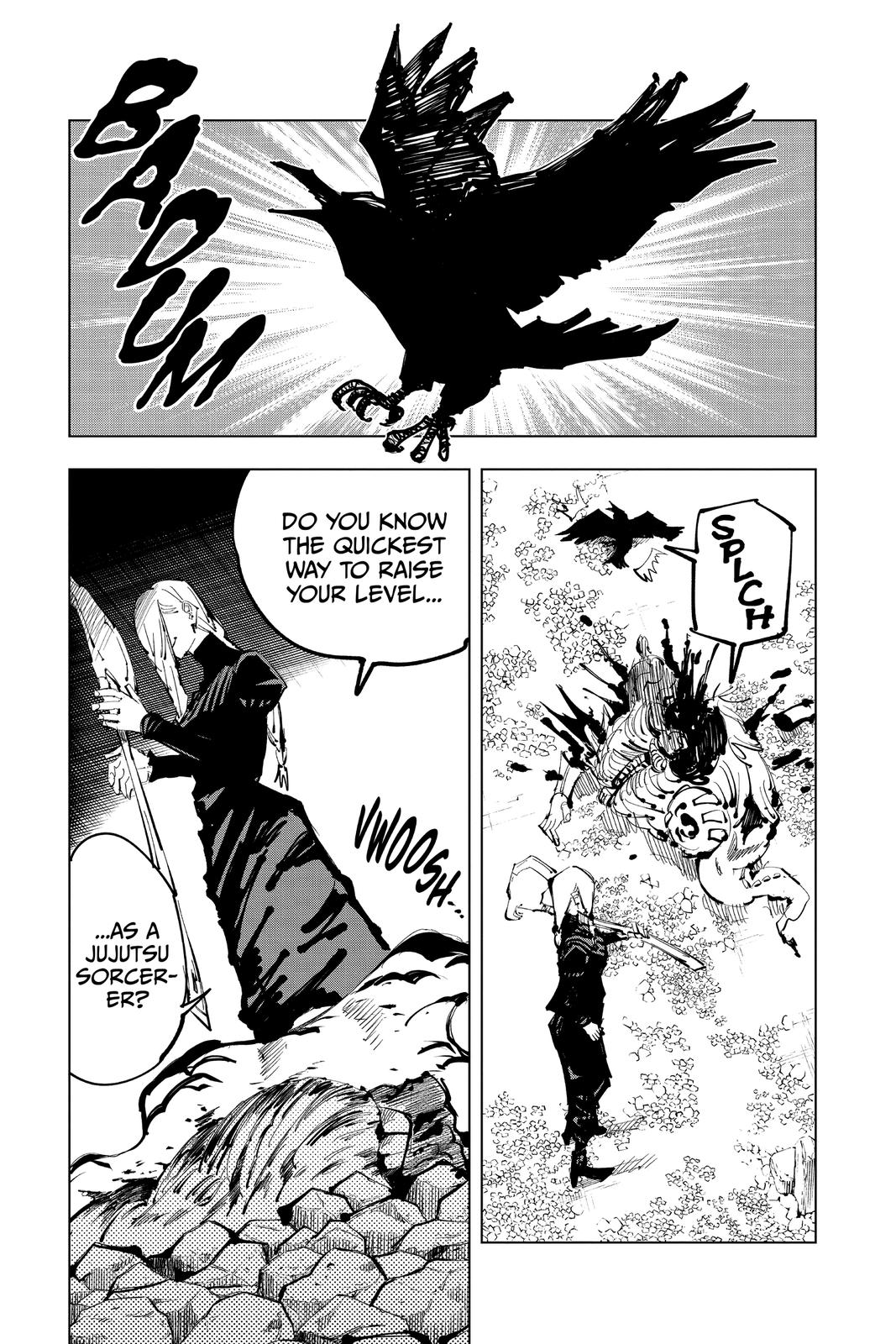 Jujutsu Kaisen Manga Chapter 102 page 17 - The Shibuya Incident, Part 20 scene