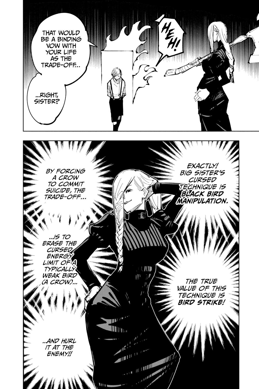 Jujutsu Kaisen Manga Chapter 102 page 18 - The Shibuya Incident, Part 20 scene