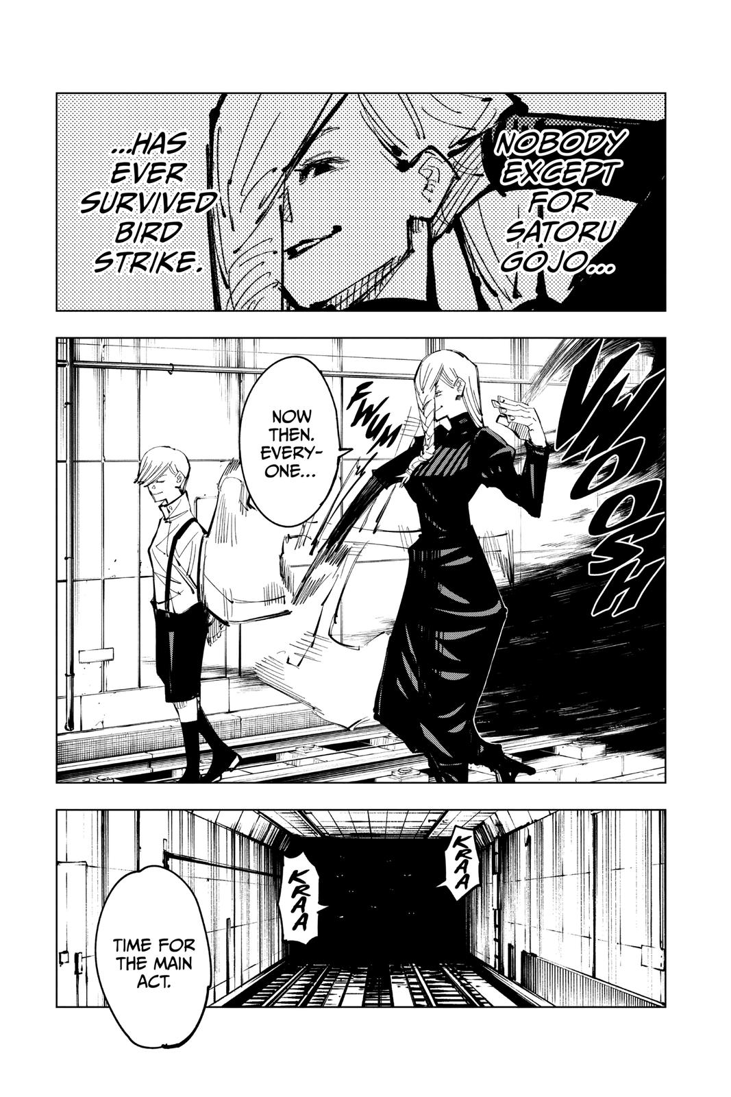 Jujutsu Kaisen Manga Chapter 102 page 19 - The Shibuya Incident, Part 20 scene