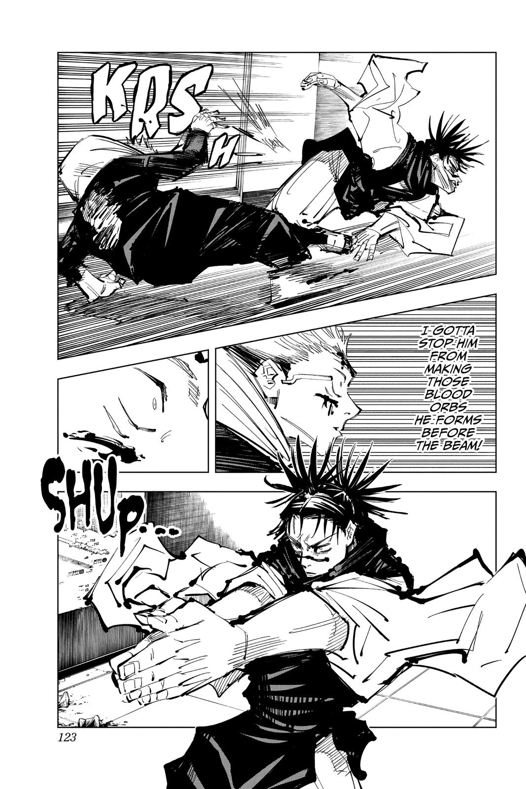 Jujutsu Kaisen Manga Chapter 103 page 13 - The Shibuya Incident, Part 21 scene