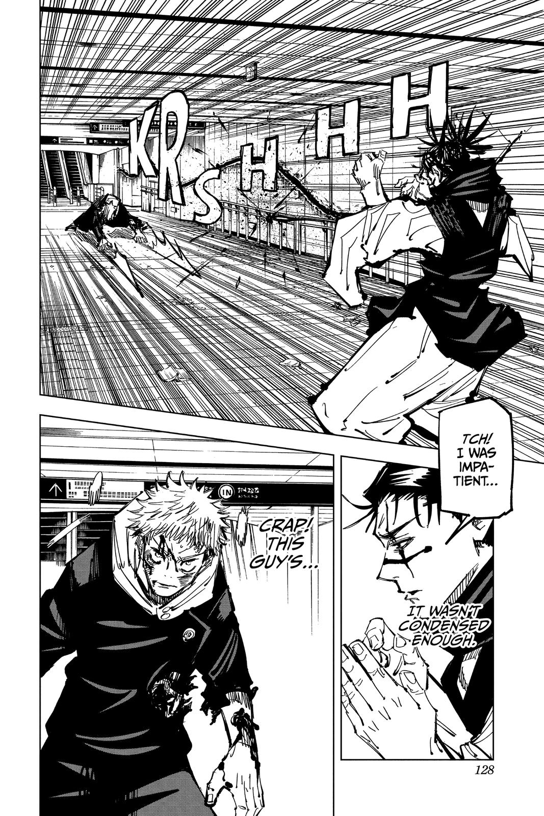 Jujutsu Kaisen Manga Chapter 103 page 18 - The Shibuya Incident, Part 21 scene