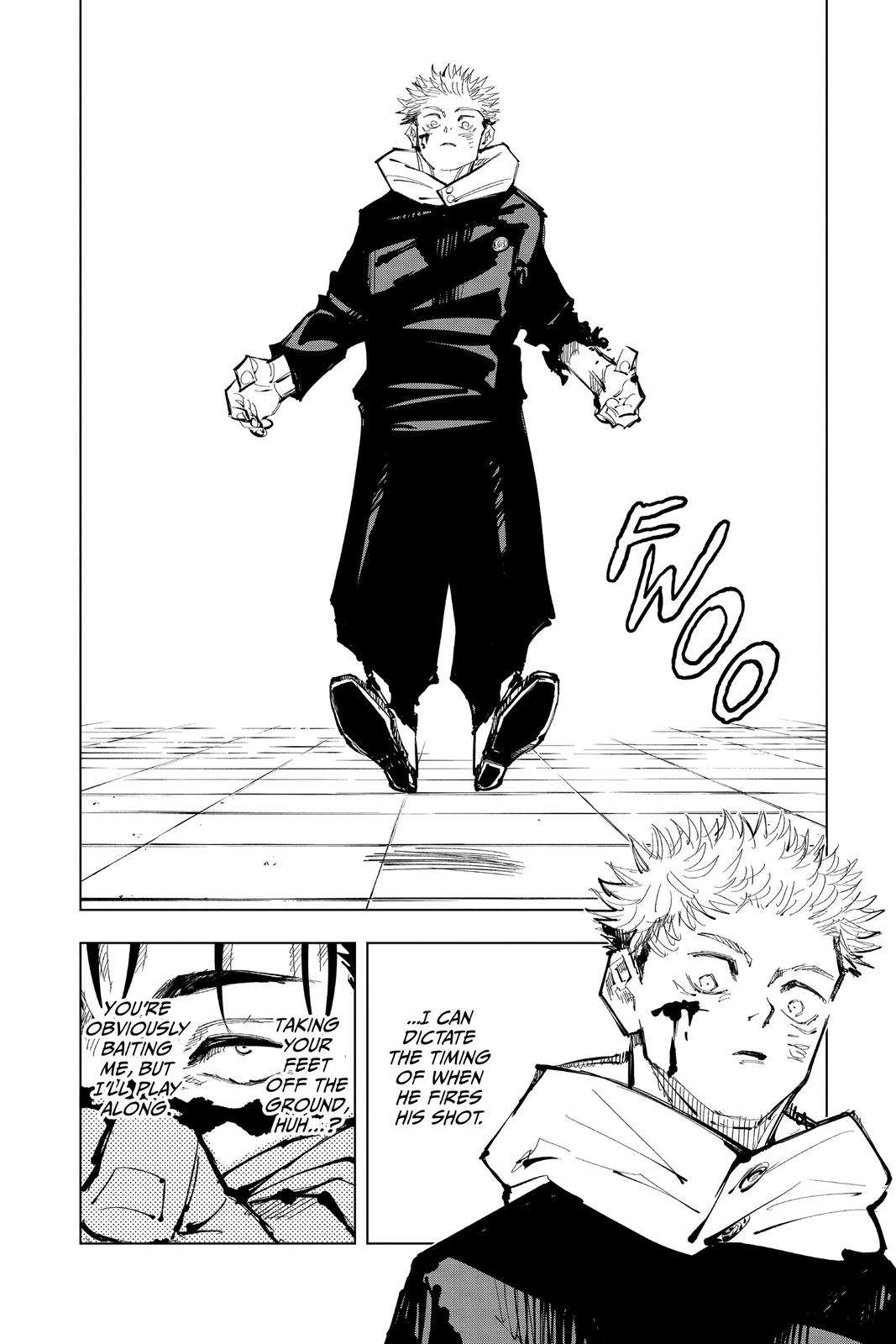 Jujutsu Kaisen Manga Chapter 103 page 4 - The Shibuya Incident, Part 21 scene