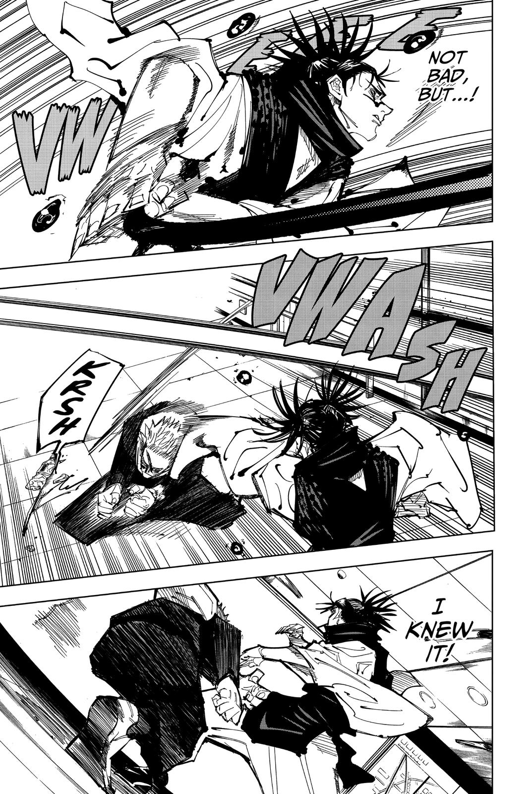 Jujutsu Kaisen Manga Chapter 103 page 7 - The Shibuya Incident, Part 21 scene