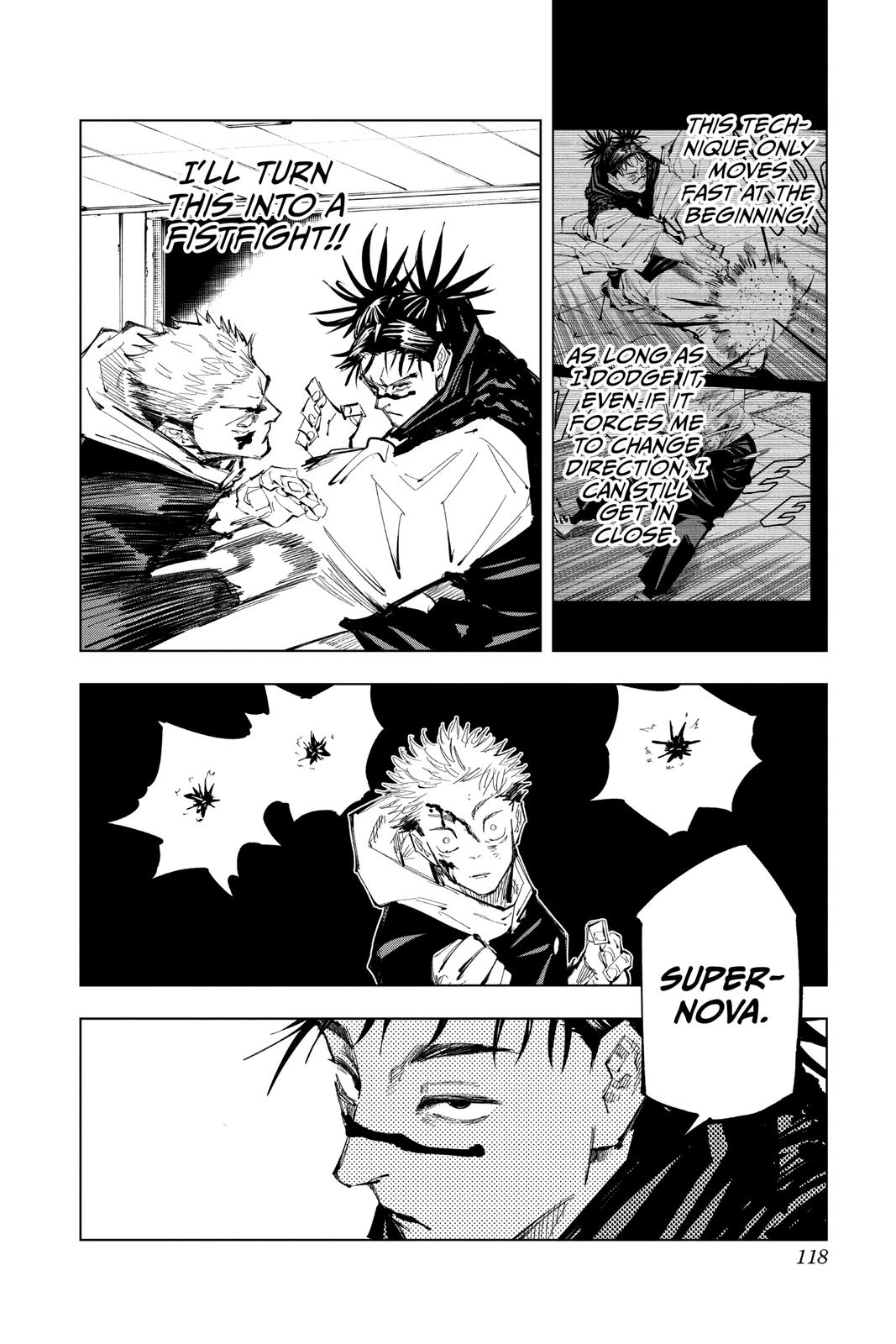 Jujutsu Kaisen Manga Chapter 103 page 8 - The Shibuya Incident, Part 21 scene