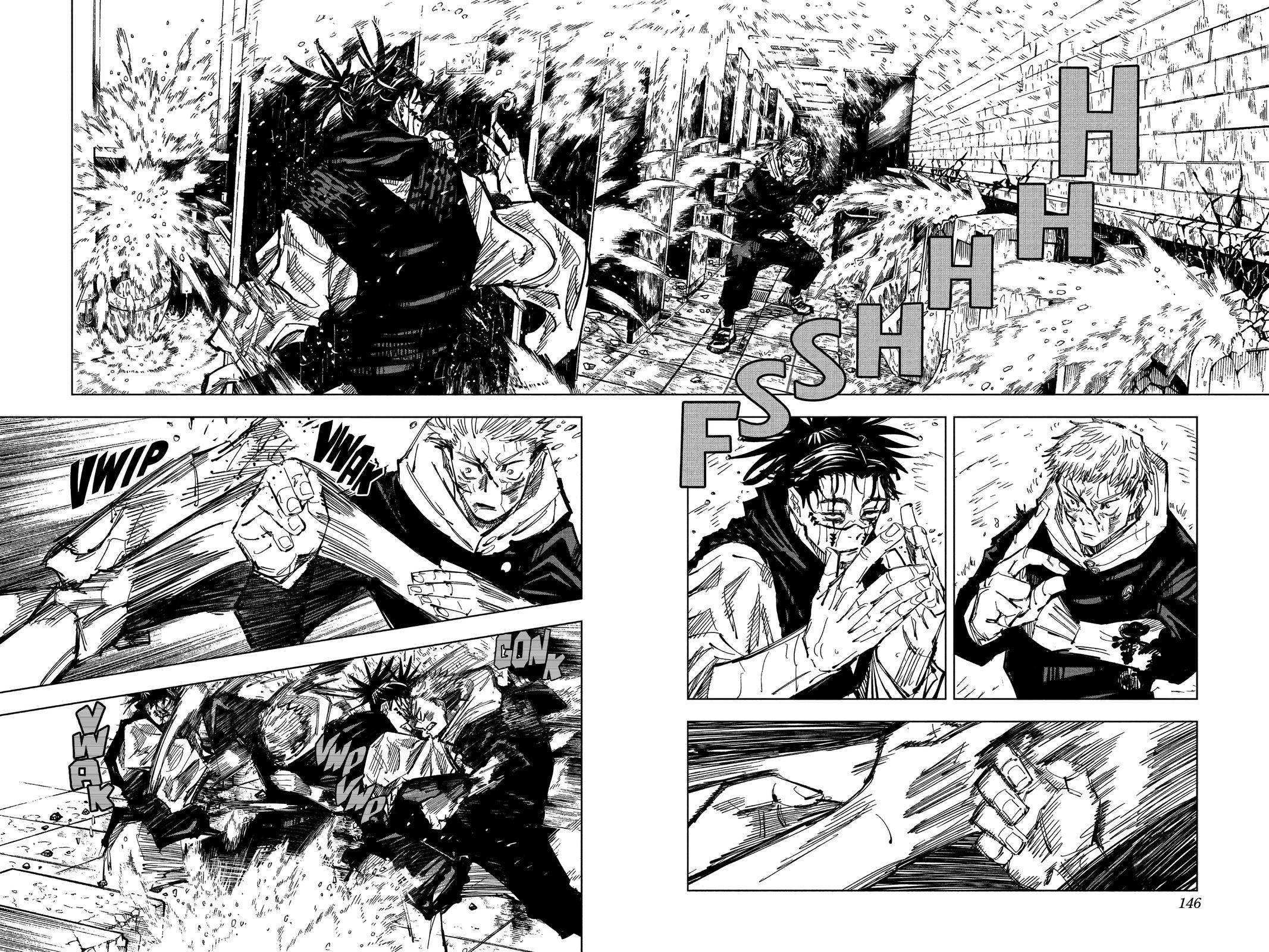 Jujutsu Kaisen Manga Chapter 104 page 16 - The Shibuya Incident, Part 22 scene