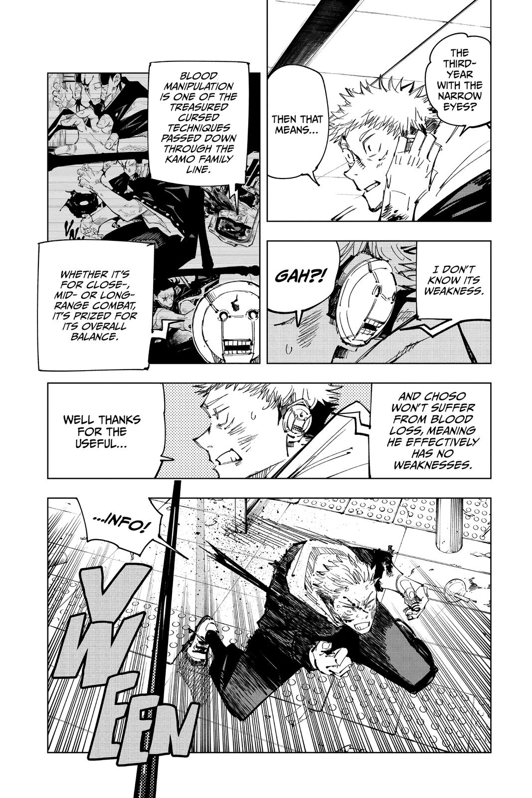 Jujutsu Kaisen Manga Chapter 104 page 2 - The Shibuya Incident, Part 22 scene