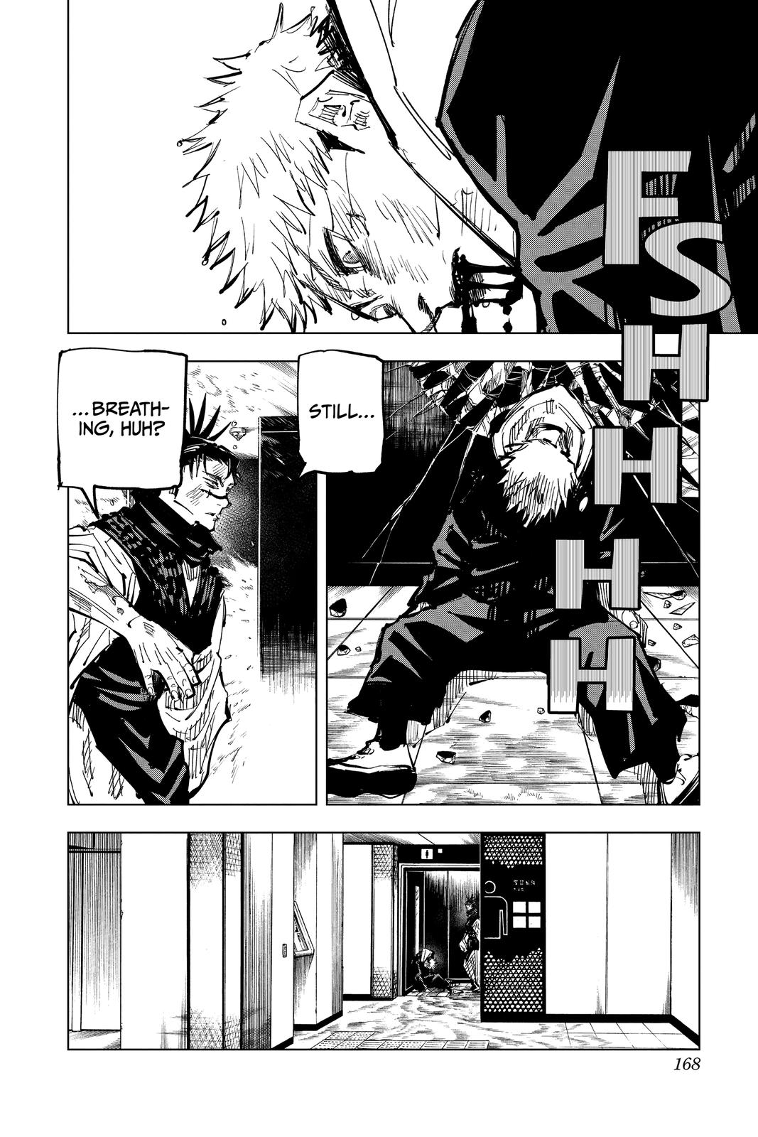 Jujutsu Kaisen Manga Chapter 105 page 18 - The Shibuya Incident, Part 23 scene