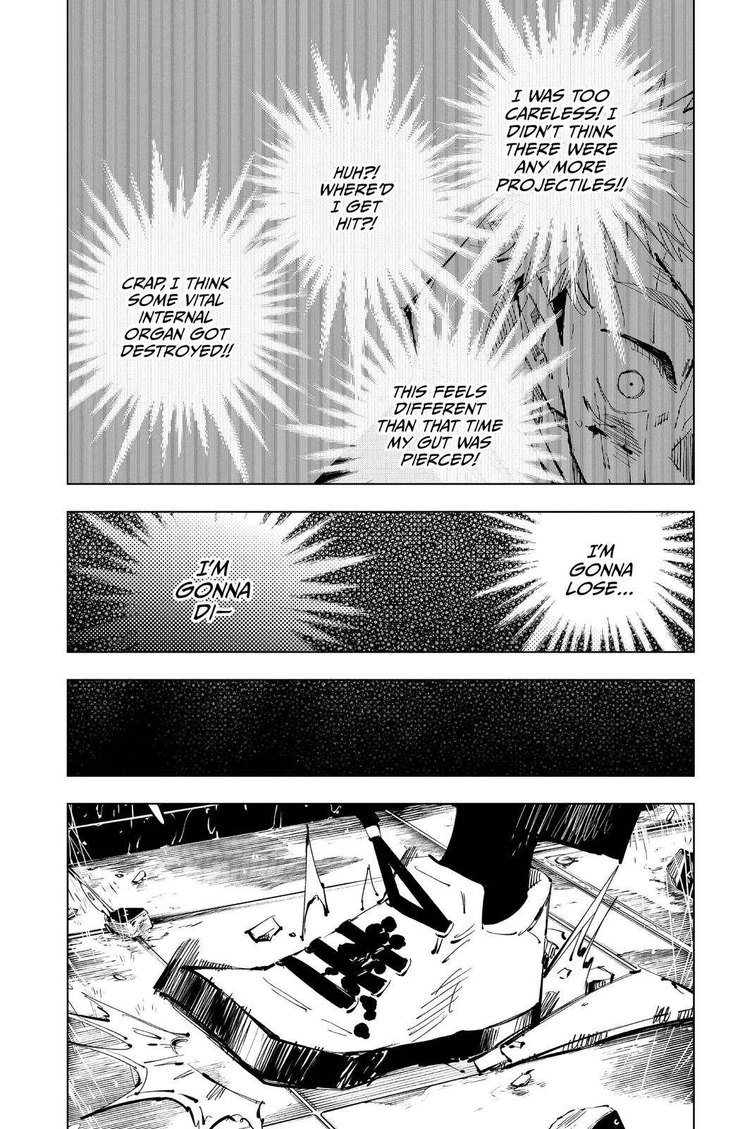 Jujutsu Kaisen Manga Chapter 105 page 2 - The Shibuya Incident, Part 23 scene