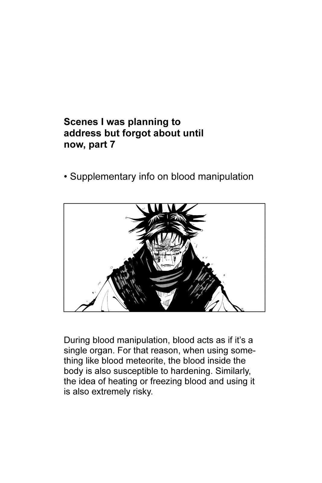 Jujutsu Kaisen Manga Chapter 105 page 20 - The Shibuya Incident, Part 23 scene