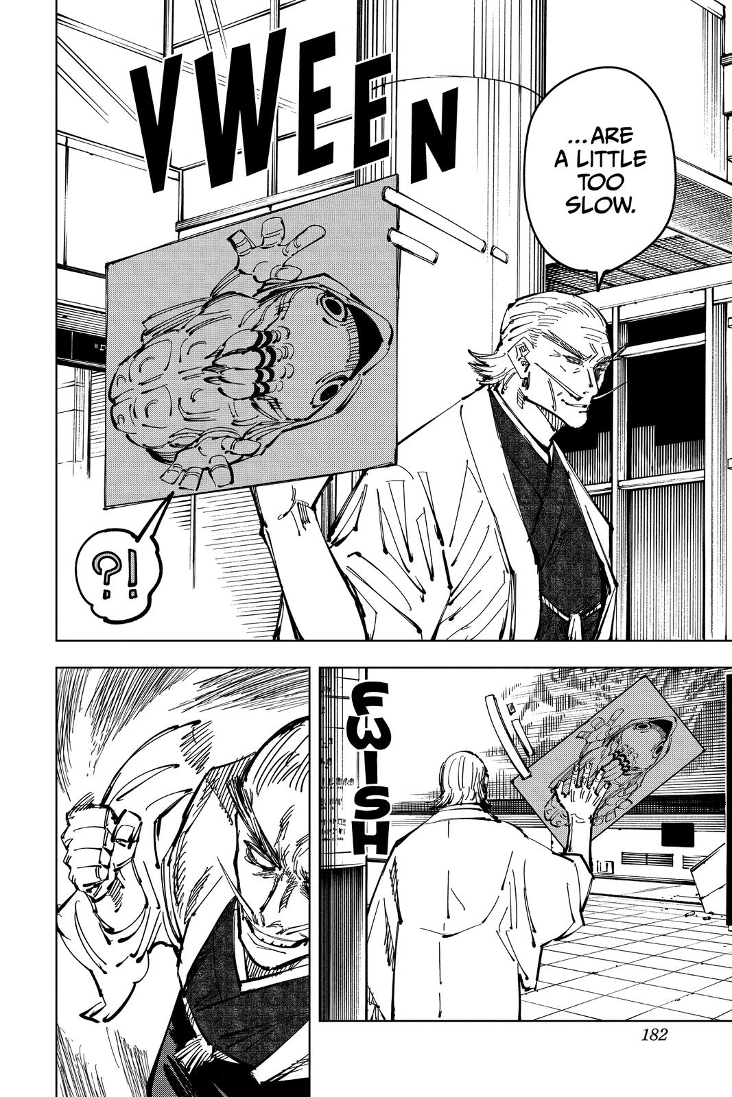 Jujutsu Kaisen Manga Chapter 106 page 12 - The Shibuya Incident, Part 24 scene