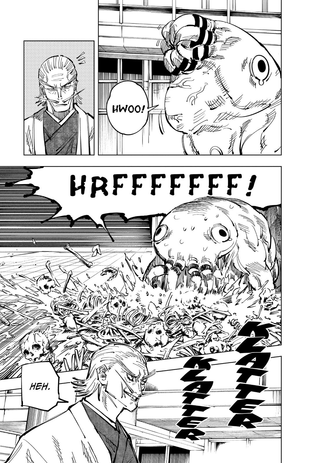 Jujutsu Kaisen Manga Chapter 106 page 15 - The Shibuya Incident, Part 24 scene