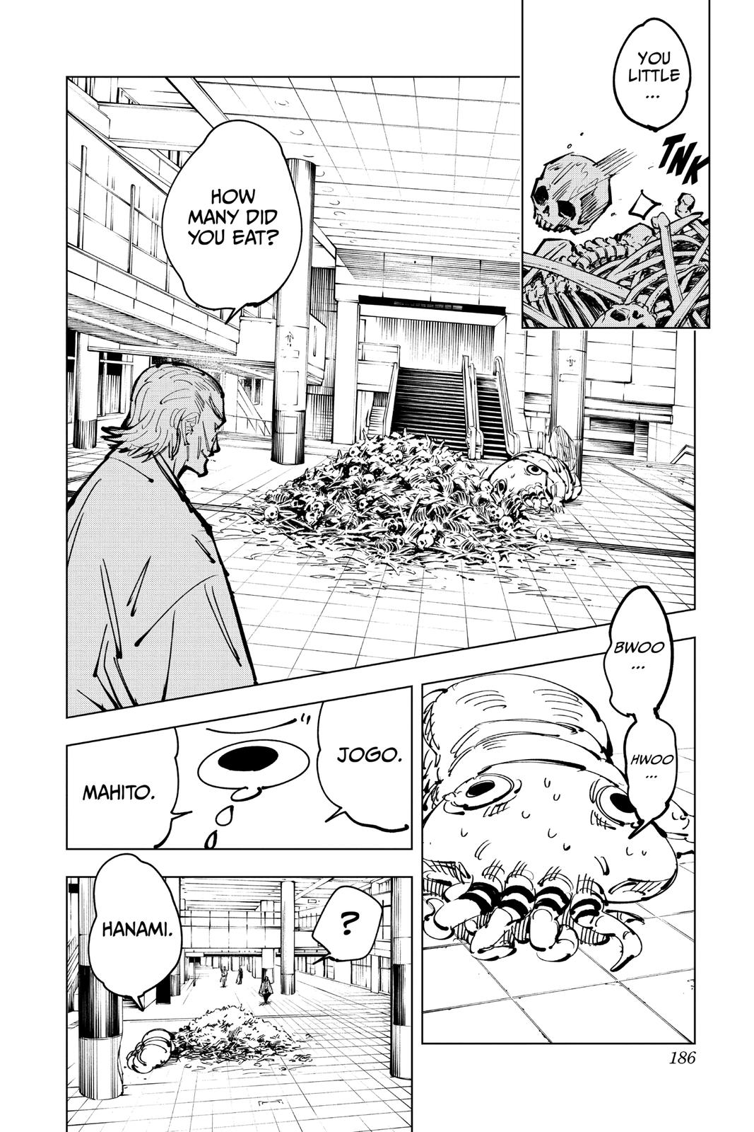 Jujutsu Kaisen Manga Chapter 106 page 16 - The Shibuya Incident, Part 24 scene
