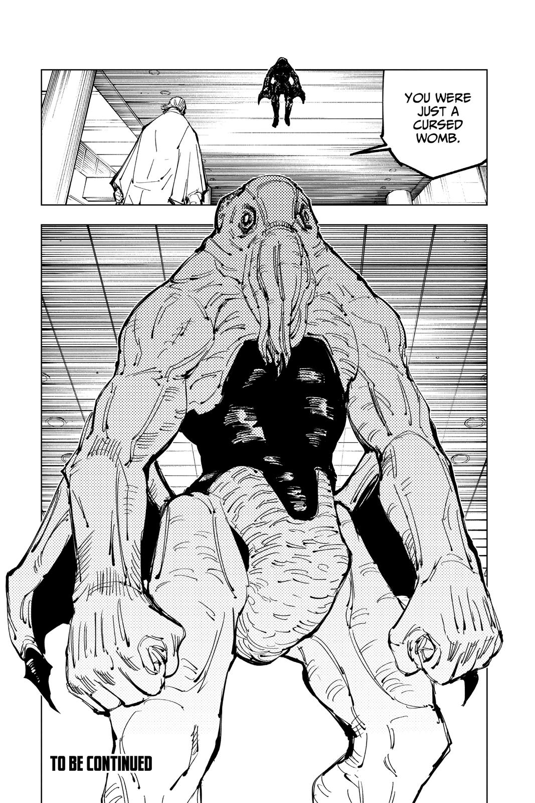 Jujutsu Kaisen Manga Chapter 106 page 19 - The Shibuya Incident, Part 24 scene