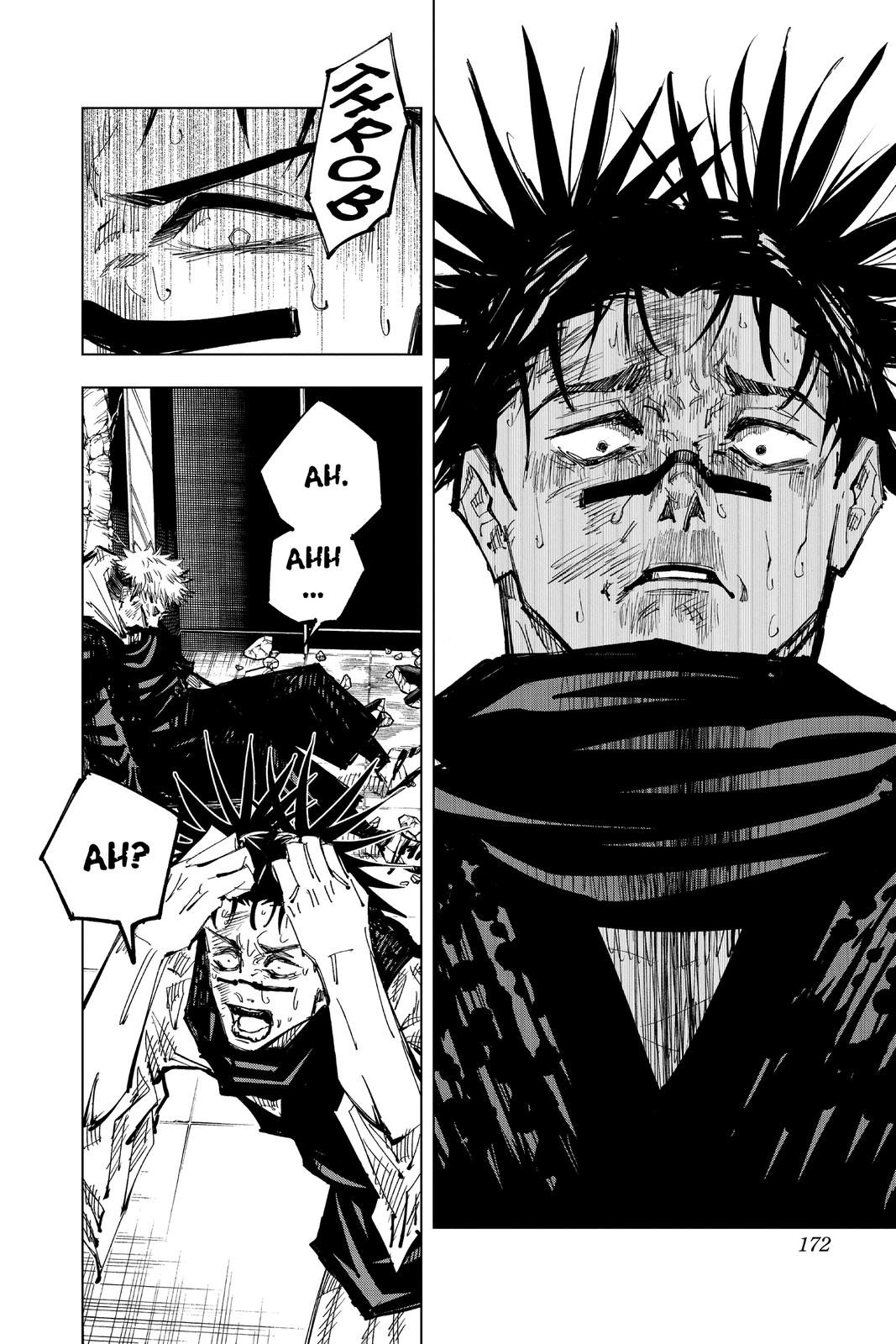 Jujutsu Kaisen Manga Chapter 106 page 2 - The Shibuya Incident, Part 24 scene
