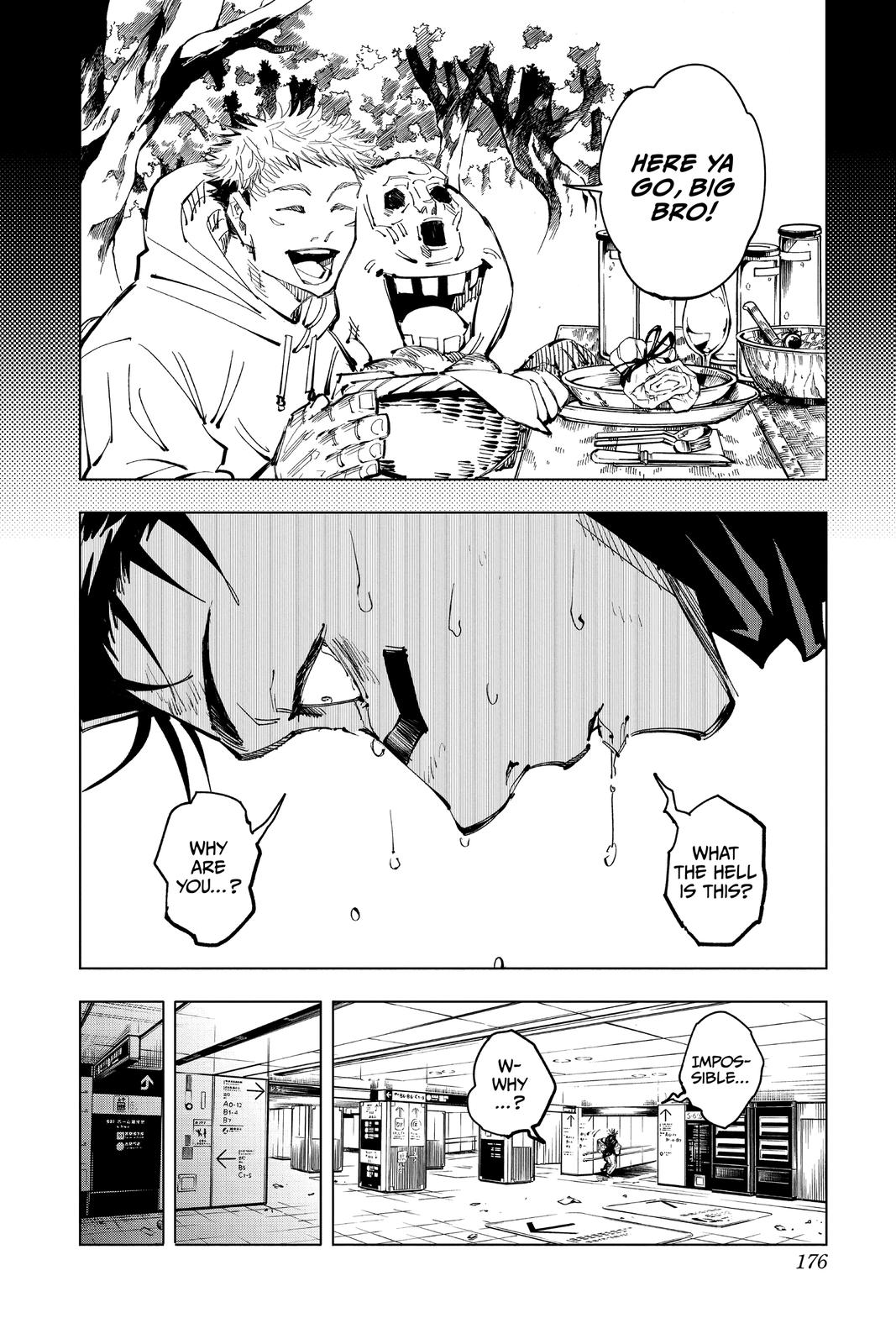 Jujutsu Kaisen Manga Chapter 106 page 6 - The Shibuya Incident, Part 24 scene