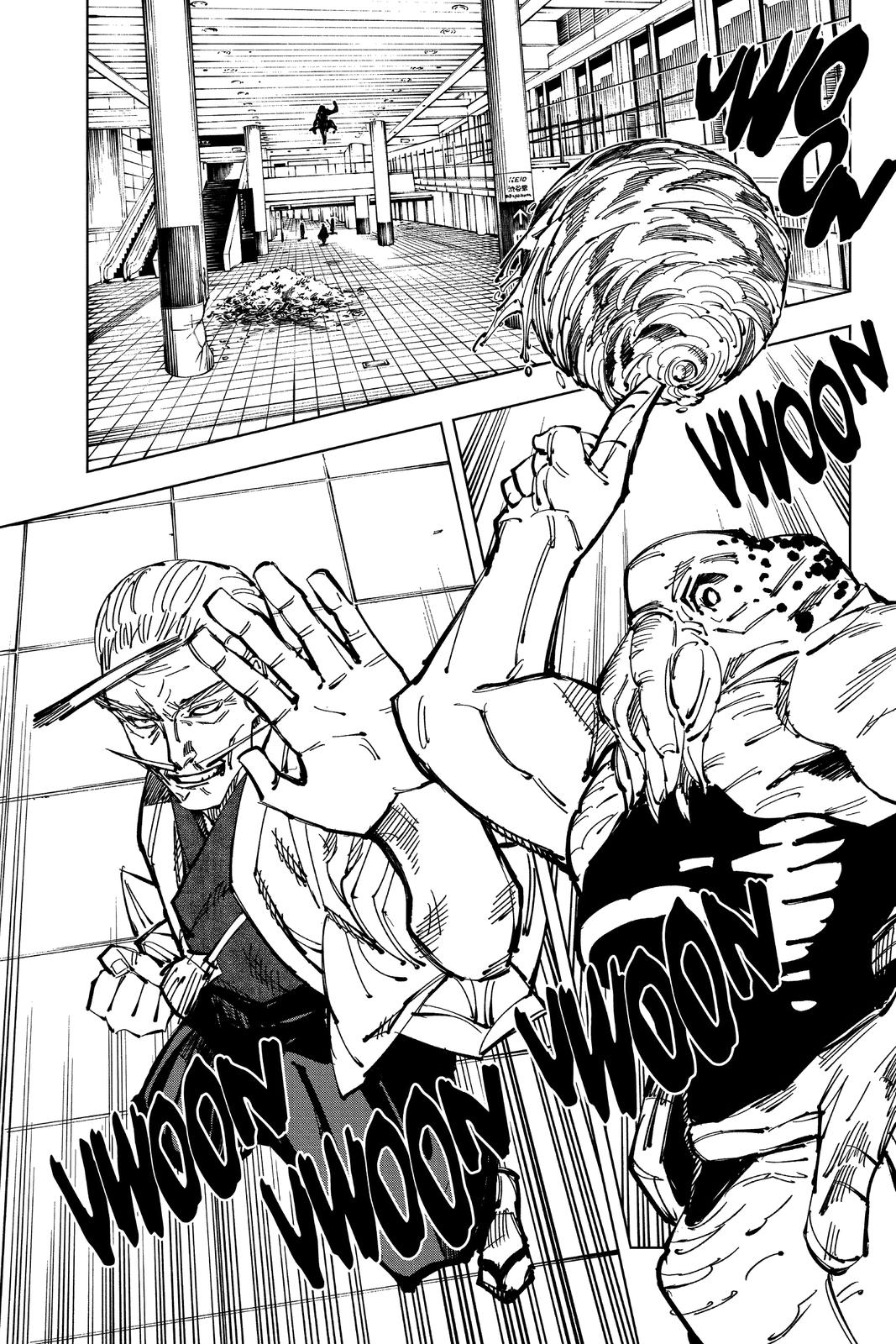 Jujutsu Kaisen Manga Chapter 107 page 10 - The Shibuya Incident, Part 25 scene