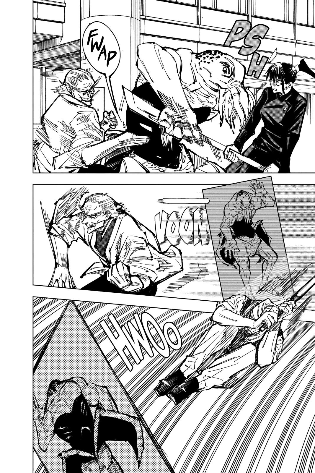 Jujutsu Kaisen Manga Chapter 107 page 16 - The Shibuya Incident, Part 25 scene