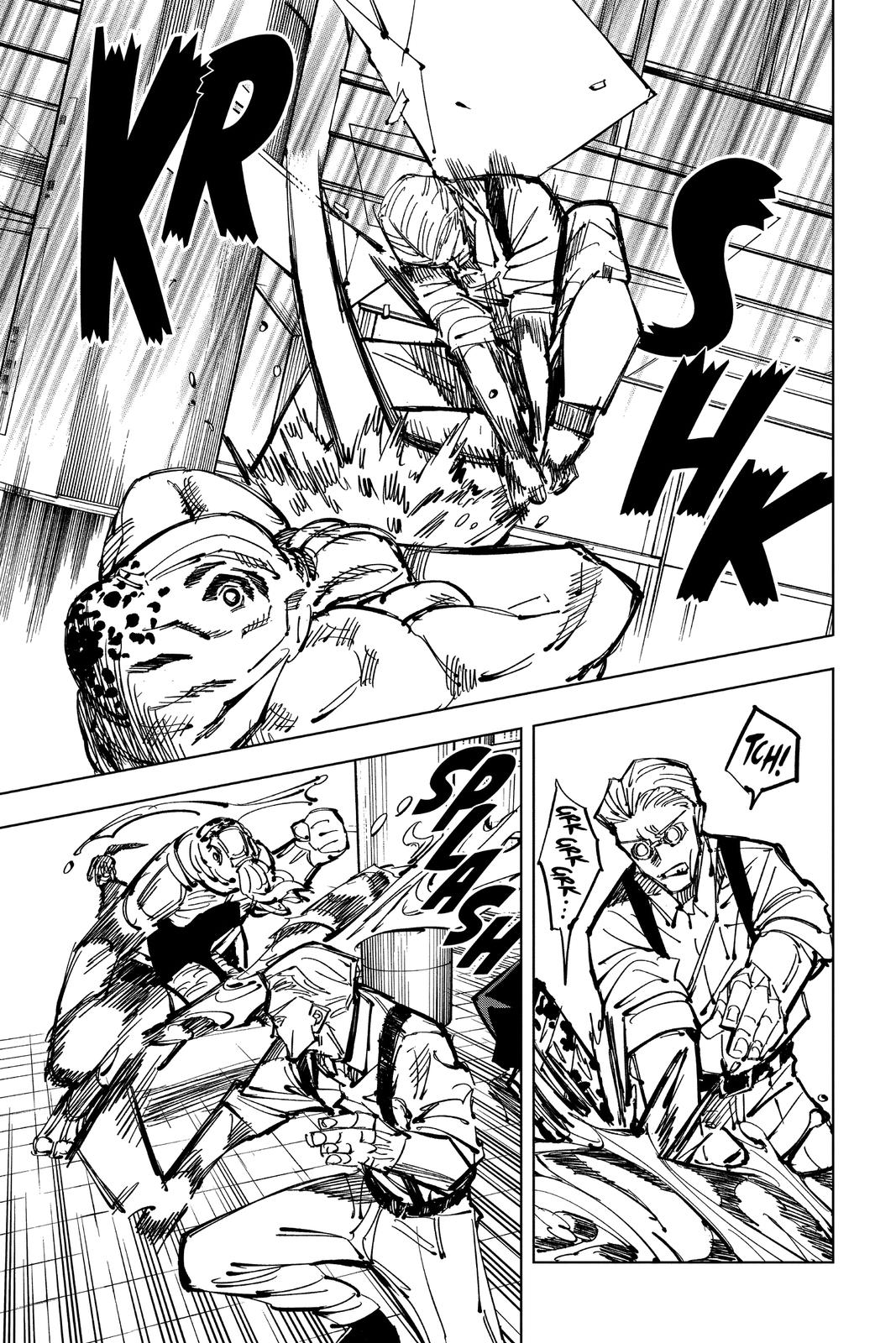 Jujutsu Kaisen Manga Chapter 107 page 17 - The Shibuya Incident, Part 25 scene