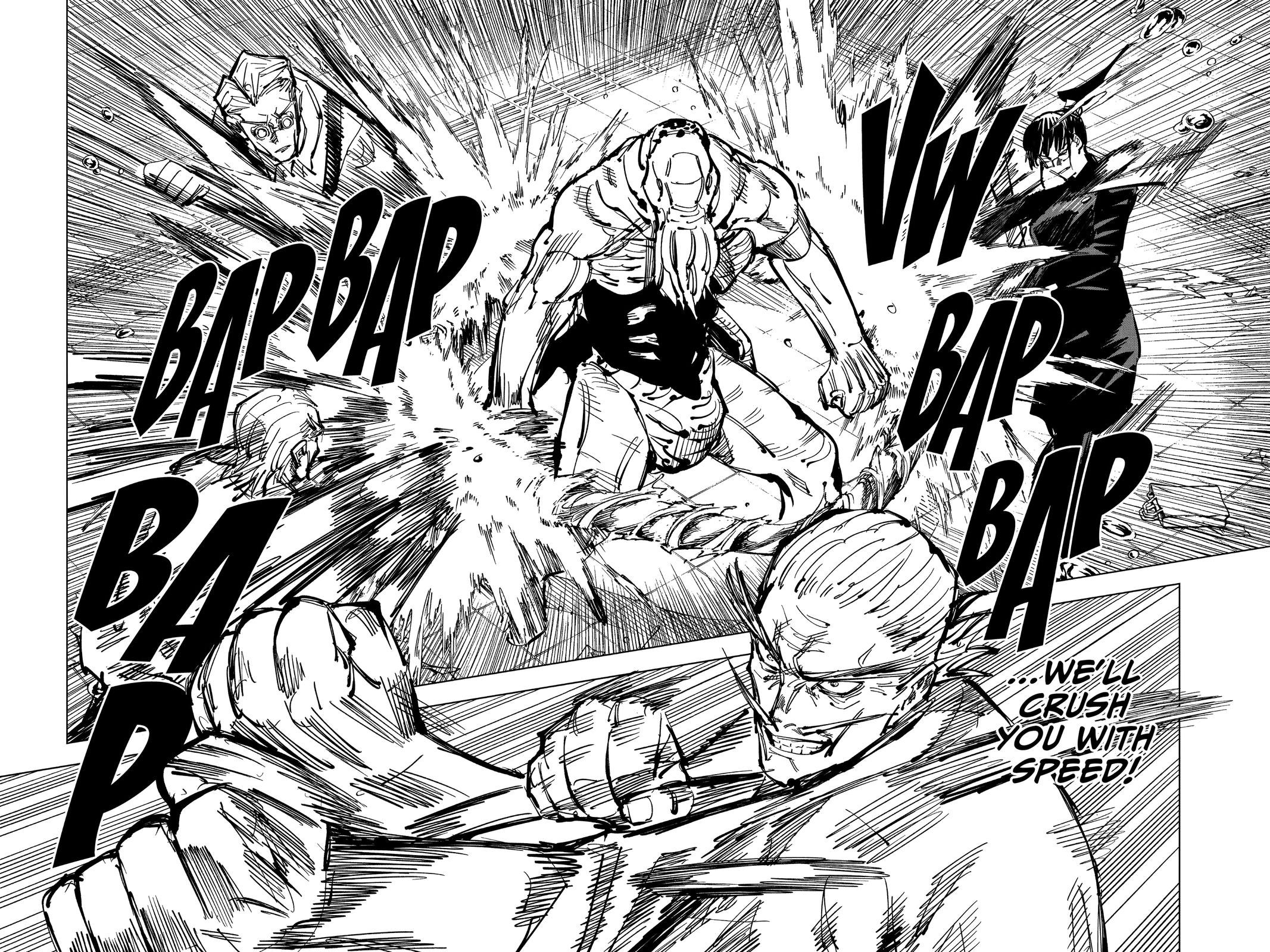 Jujutsu Kaisen Manga Chapter 107 page 20 - The Shibuya Incident, Part 25 scene