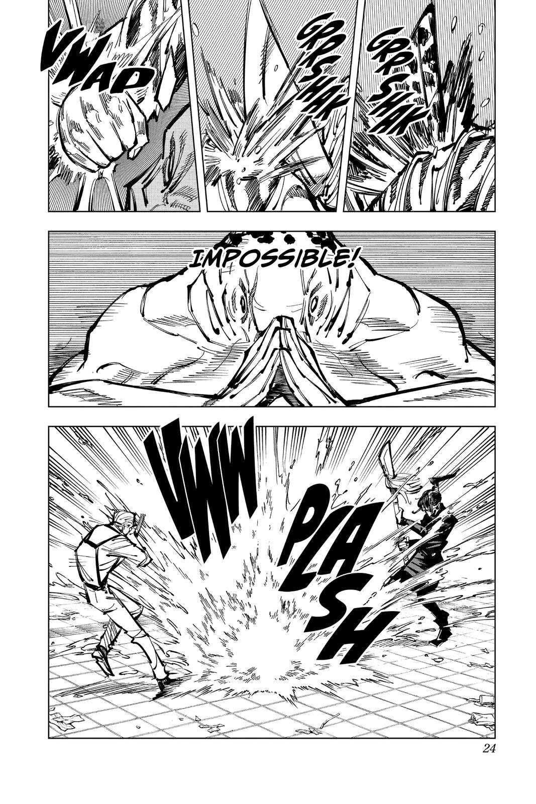 Jujutsu Kaisen Manga Chapter 107 page 21 - The Shibuya Incident, Part 25 scene