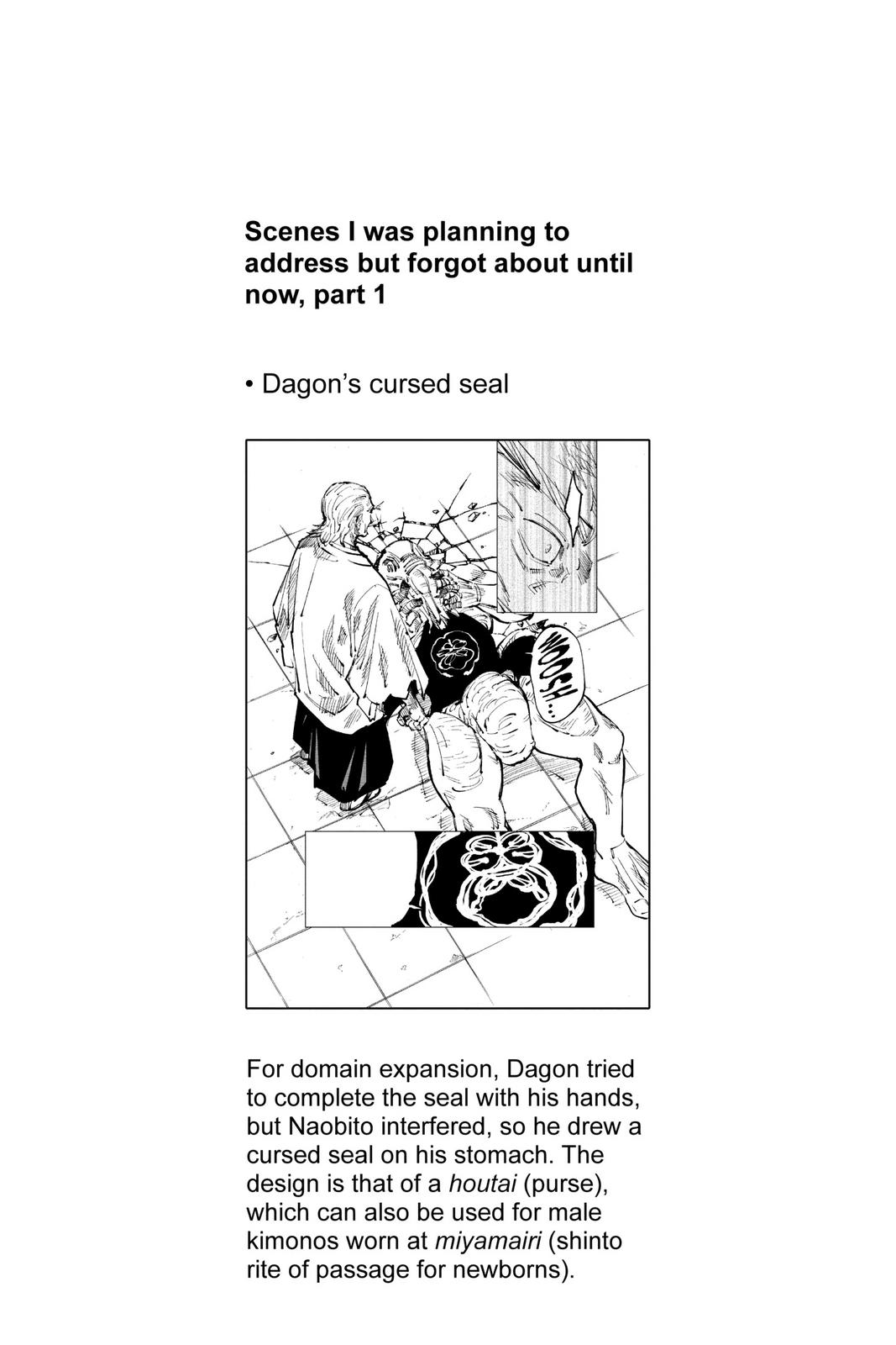 Jujutsu Kaisen Manga Chapter 107 page 27 - The Shibuya Incident, Part 25 scene