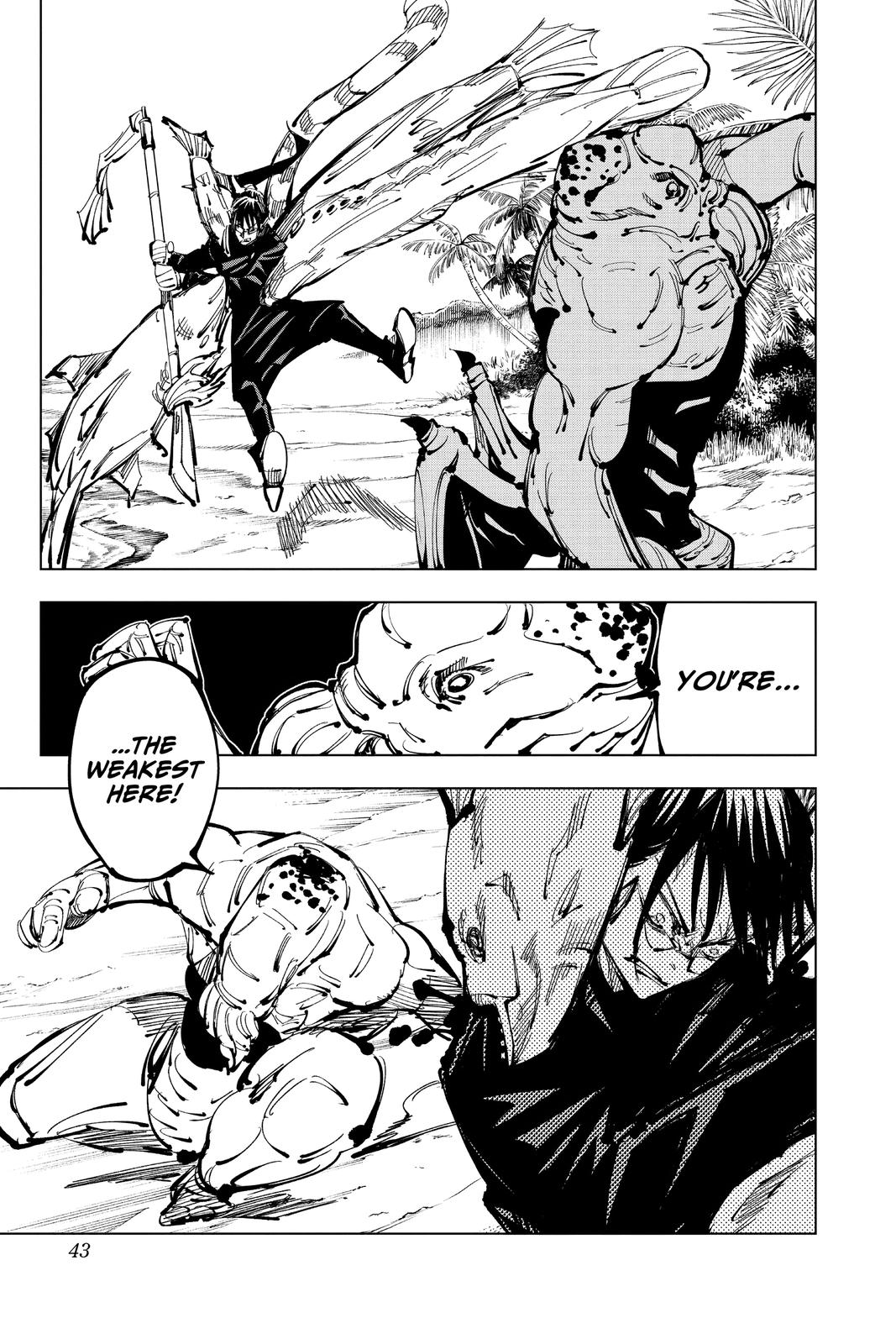 Jujutsu Kaisen Manga Chapter 108 page 11 - The Shibuya Incident, Part 26 scene