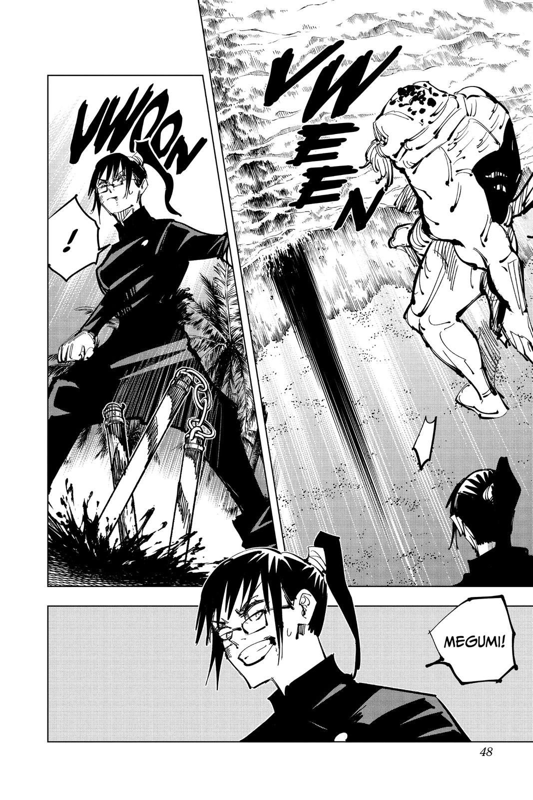 Jujutsu Kaisen Manga Chapter 108 page 15 - The Shibuya Incident, Part 26 scene