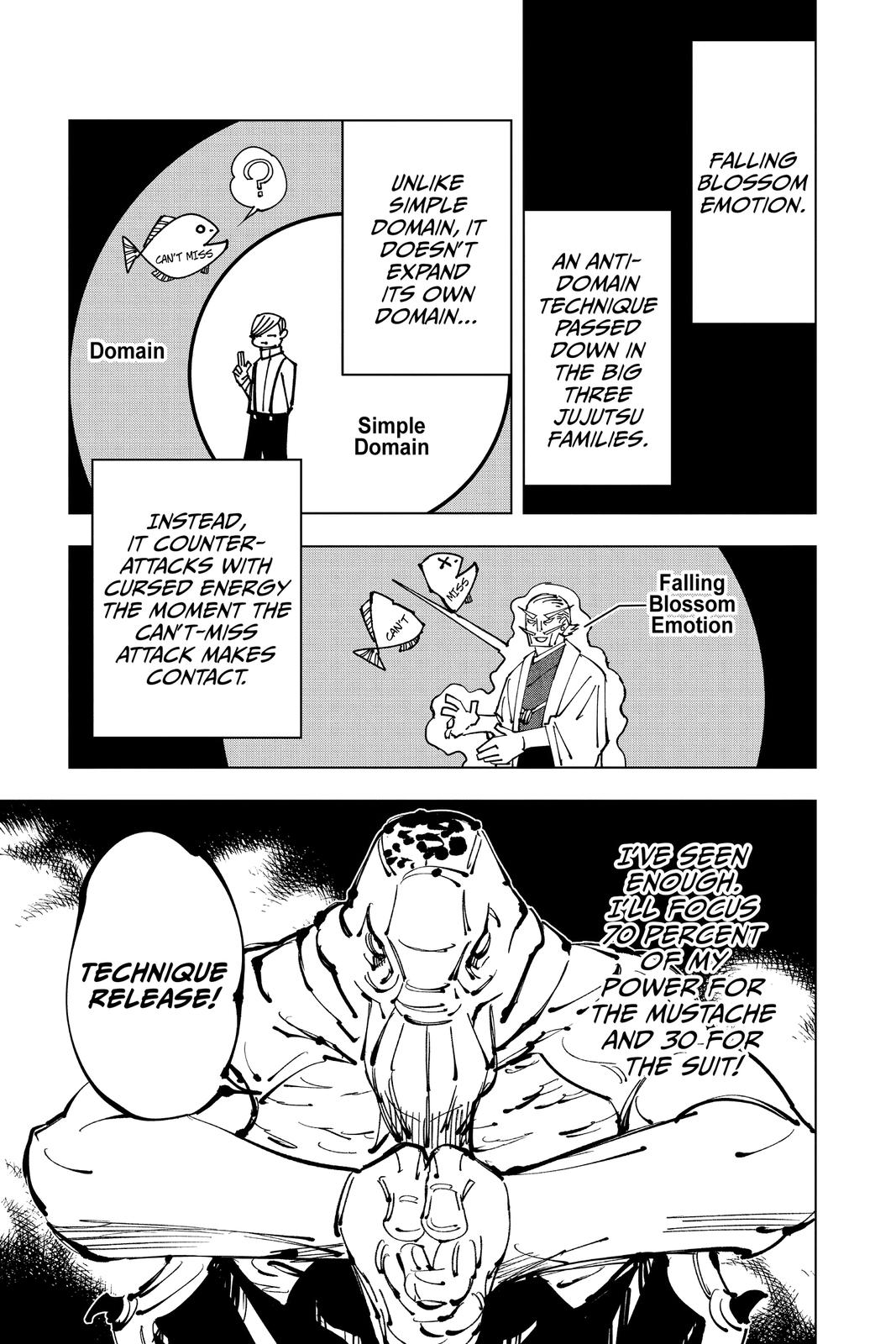 Jujutsu Kaisen Manga Chapter 108 page 4 - The Shibuya Incident, Part 26 scene