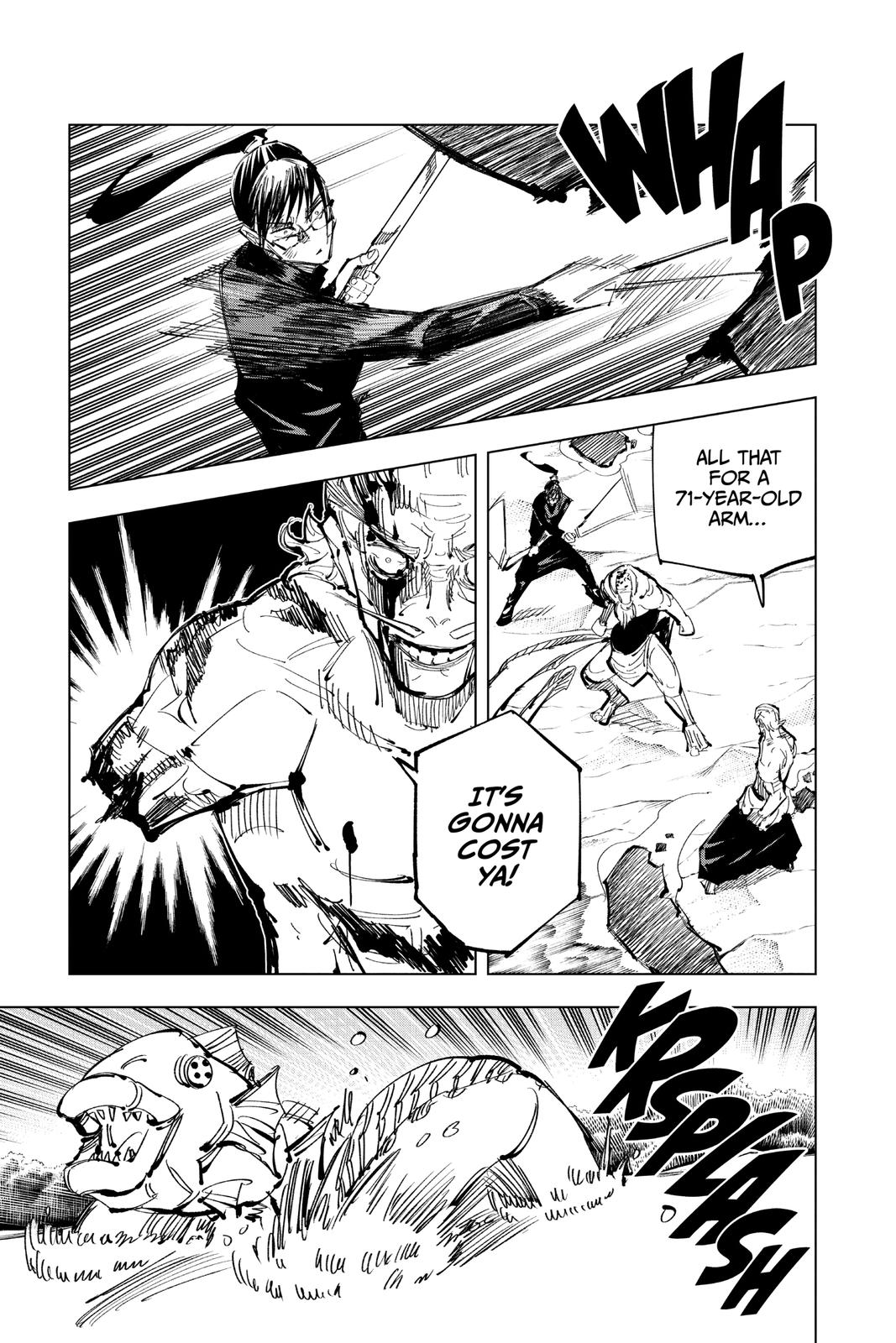 Jujutsu Kaisen Manga Chapter 109 page 11 - The Shibuya Incident, Part 27 scene