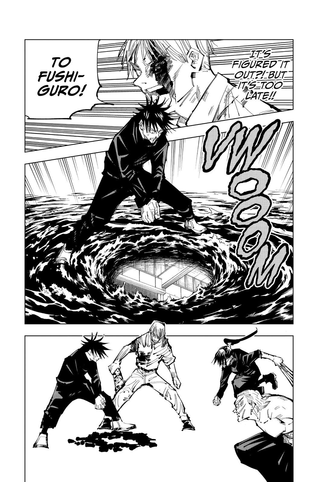 Jujutsu Kaisen Manga Chapter 109 page 17 - The Shibuya Incident, Part 27 scene