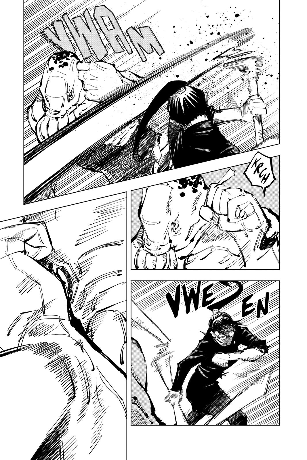 Jujutsu Kaisen Manga Chapter 109 page 3 - The Shibuya Incident, Part 27 scene