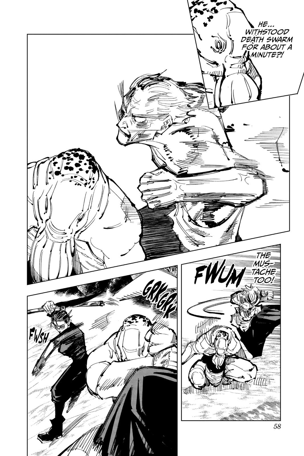 Jujutsu Kaisen Manga Chapter 109 page 8 - The Shibuya Incident, Part 27 scene