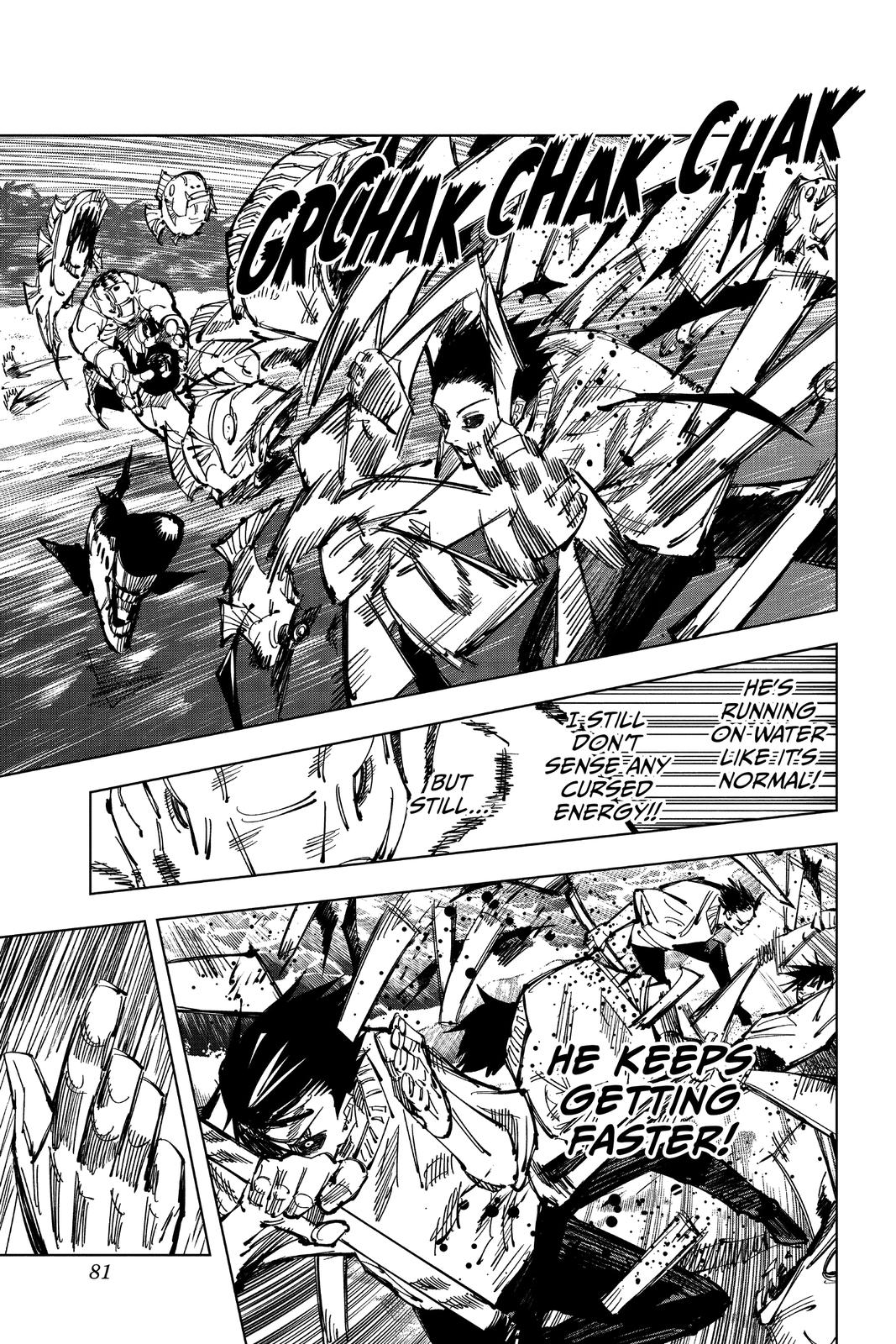 Jujutsu Kaisen Manga Chapter 110 page 10 - The Shibuya Incident, Part 28 scene