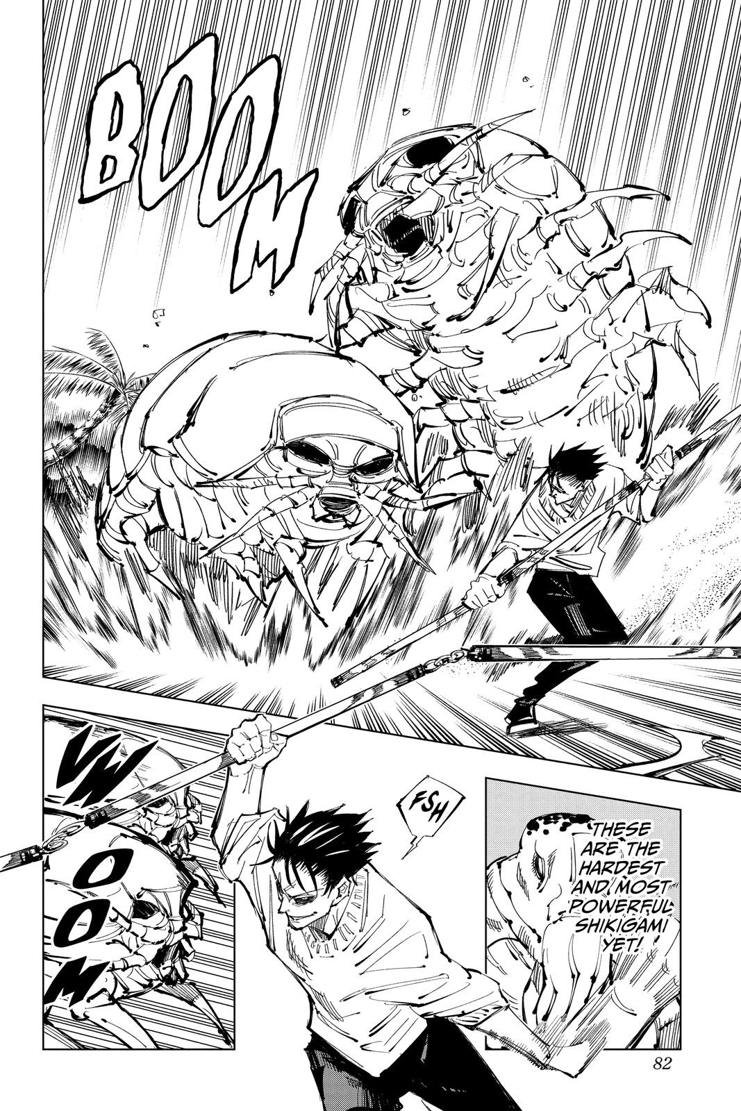 Jujutsu Kaisen Manga Chapter 110 page 11 - The Shibuya Incident, Part 28 scene