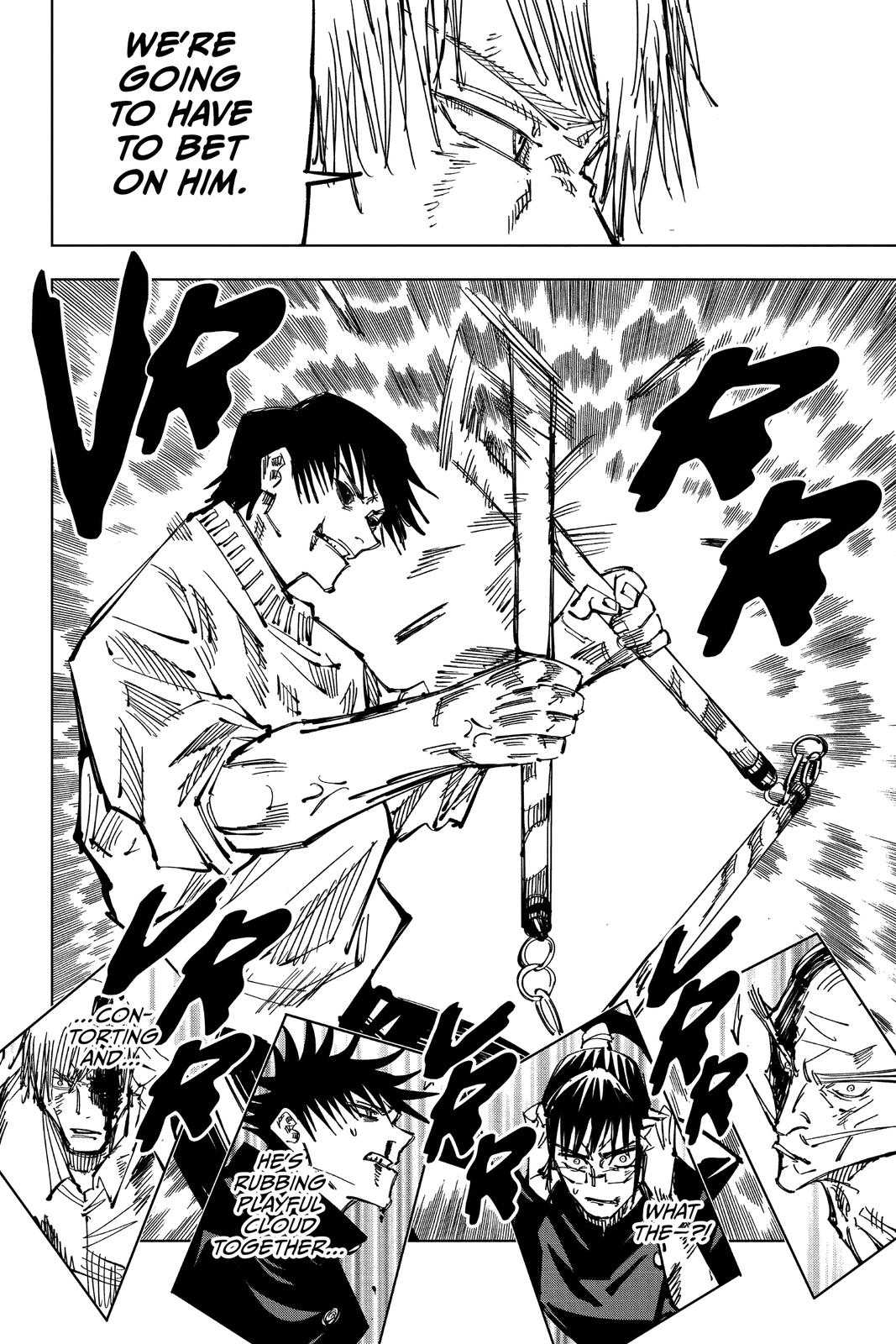 Jujutsu Kaisen Manga Chapter 110 page 15 - The Shibuya Incident, Part 28 scene