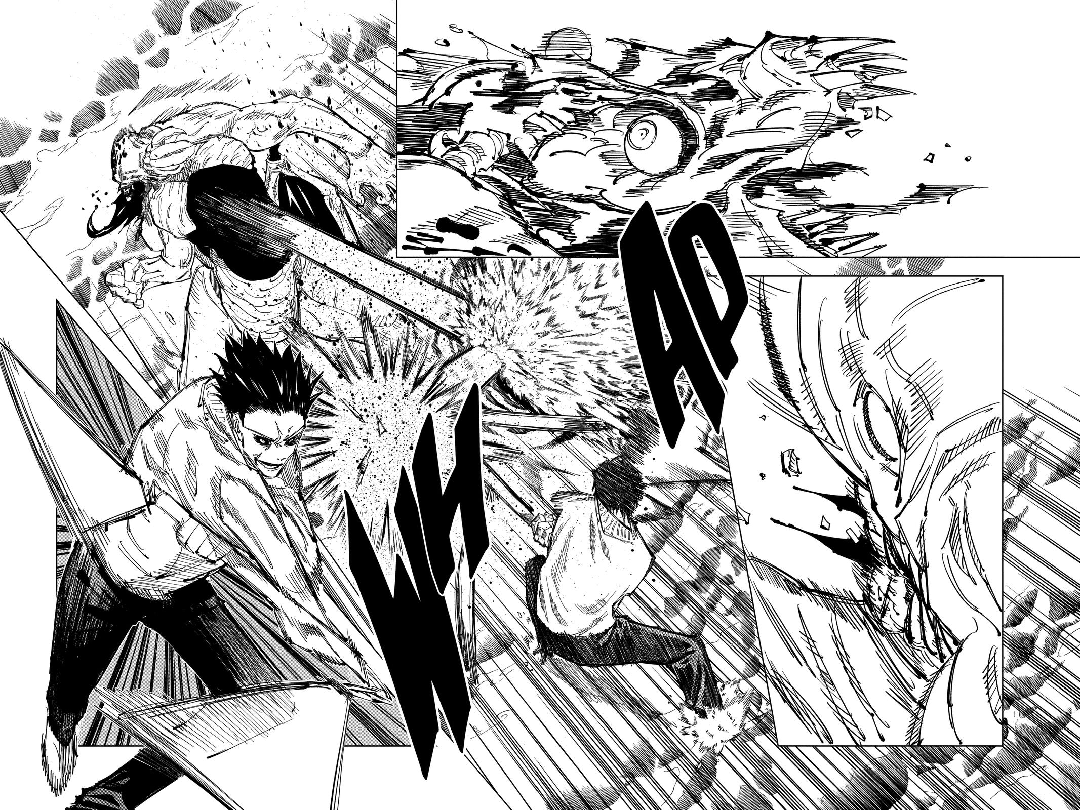 Jujutsu Kaisen Manga Chapter 110 page 8 - The Shibuya Incident, Part 28 scene