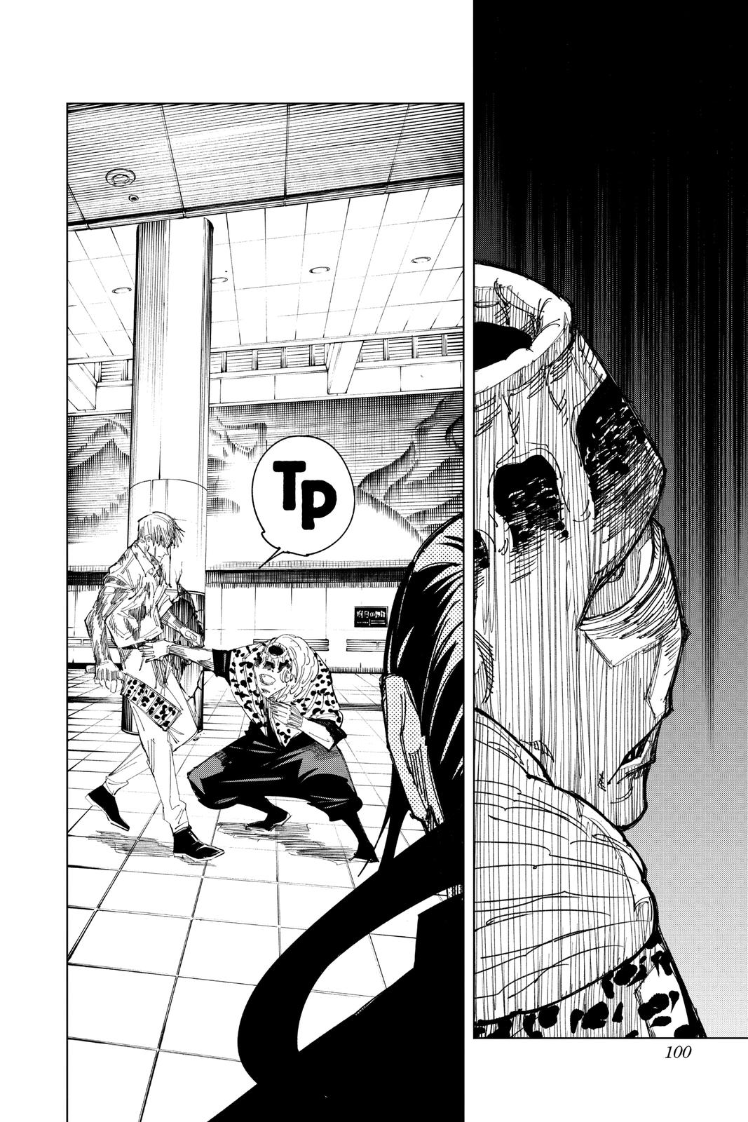 Jujutsu Kaisen Manga Chapter 111 page 10 - The Shibuya Incident, Part 29 scene