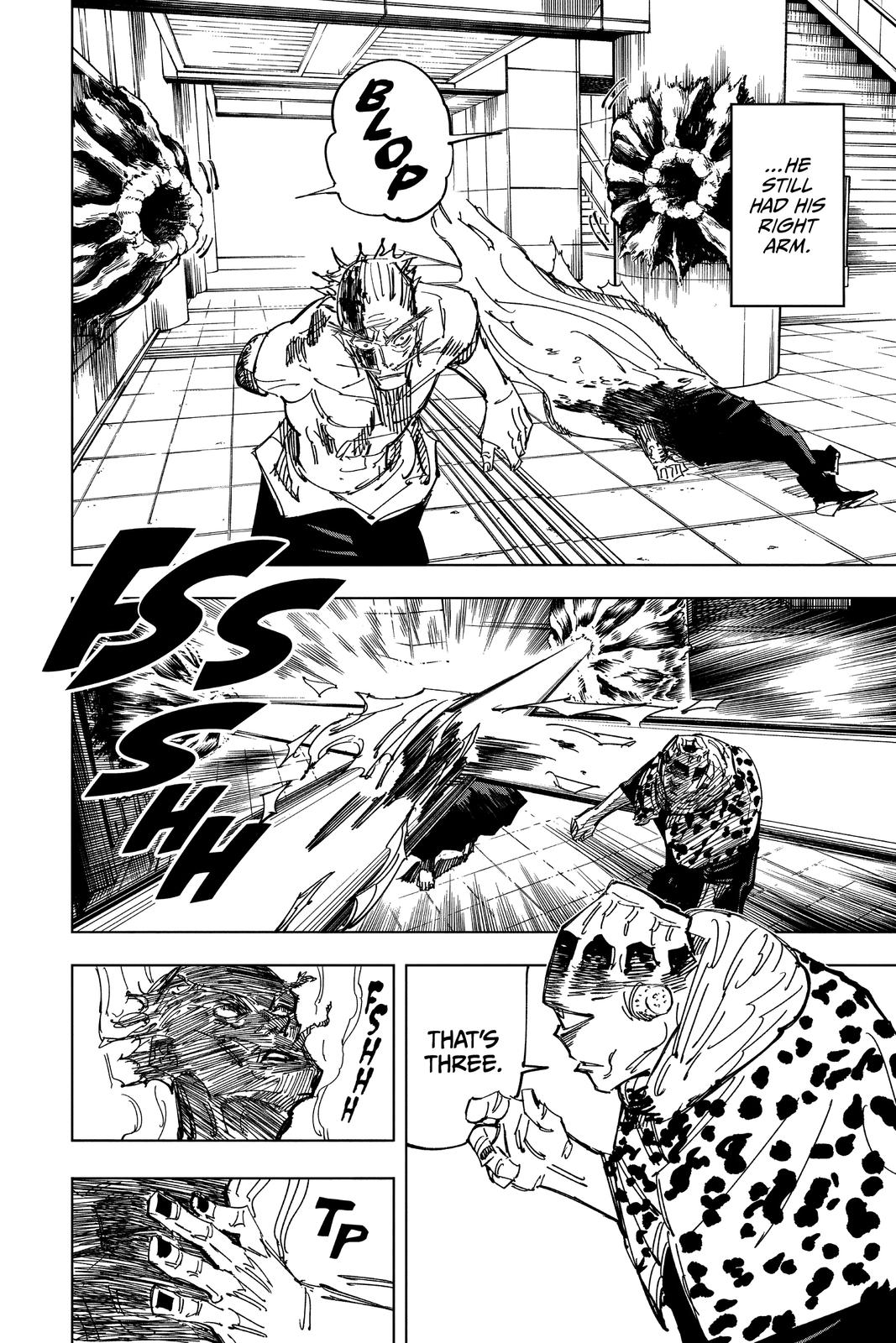 Jujutsu Kaisen Manga Chapter 111 page 14 - The Shibuya Incident, Part 29 scene