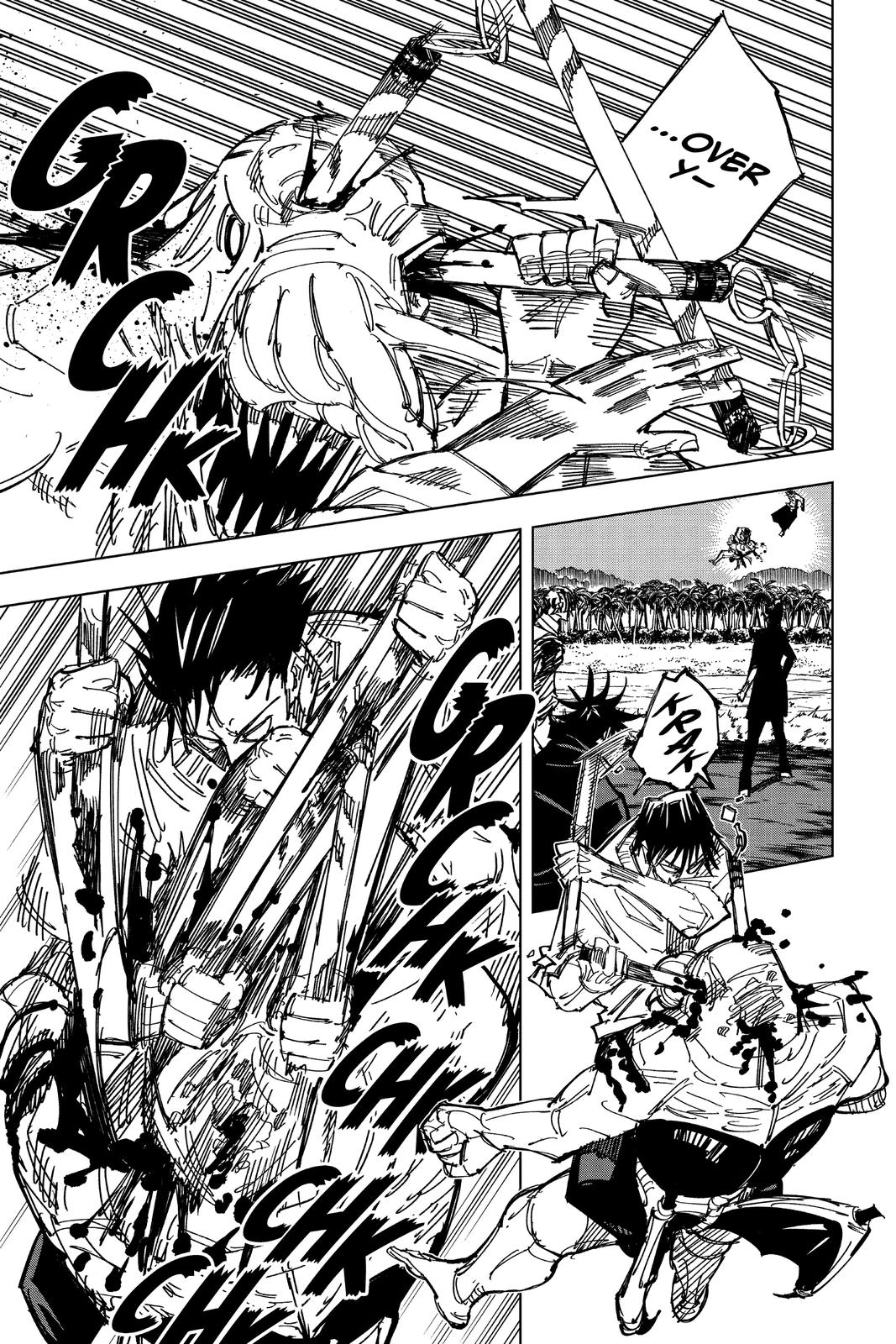 Jujutsu Kaisen Manga Chapter 111 page 3 - The Shibuya Incident, Part 29 scene