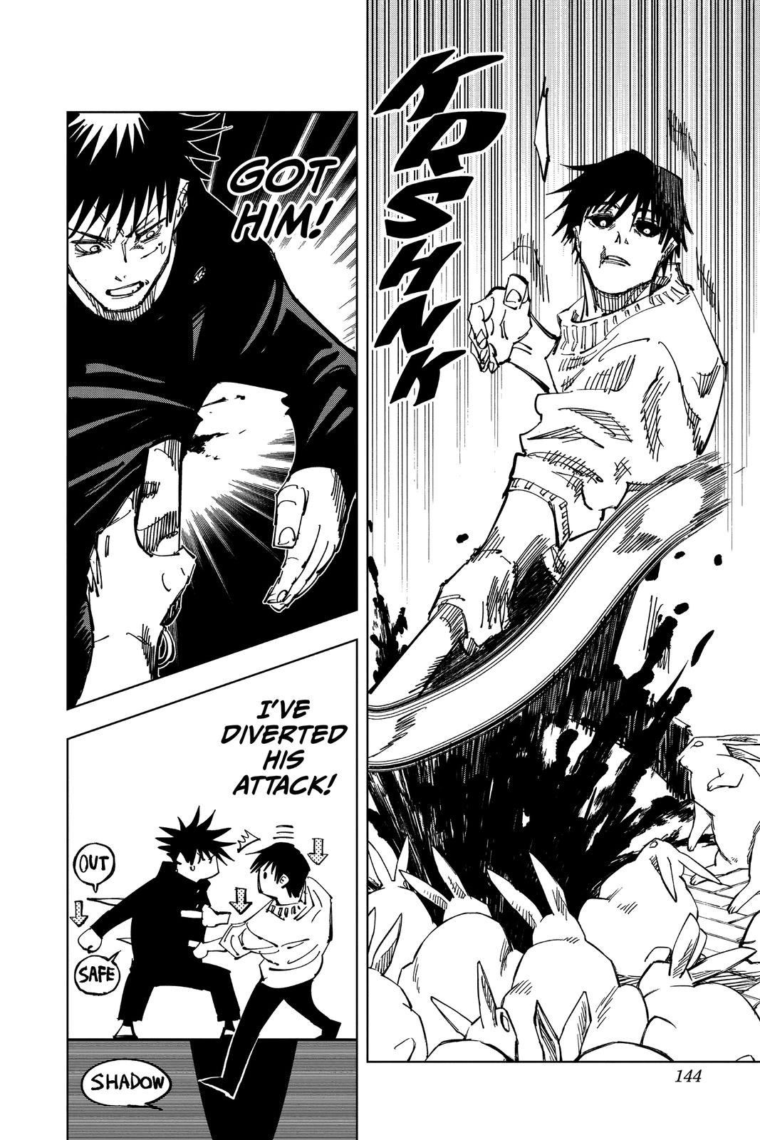 Jujutsu Kaisen Manga Chapter 113 page 11 - The Shibuya Incident, Part 31 scene