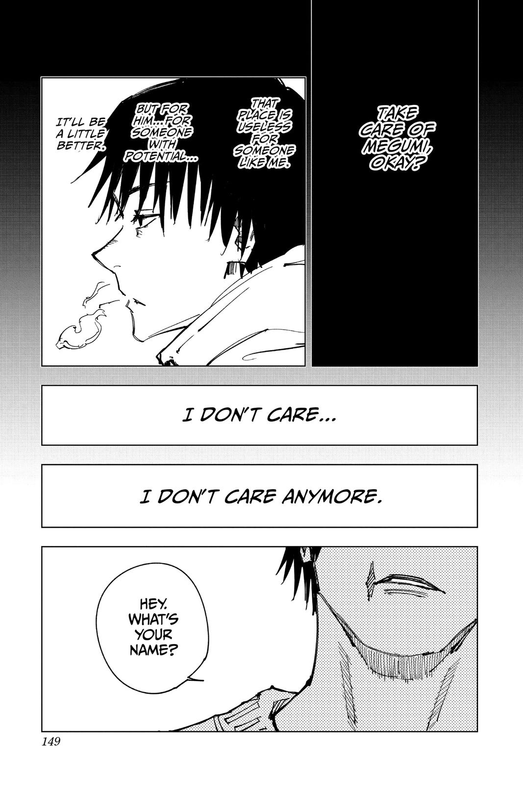 Jujutsu Kaisen Manga Chapter 113 page 16 - The Shibuya Incident, Part 31 scene