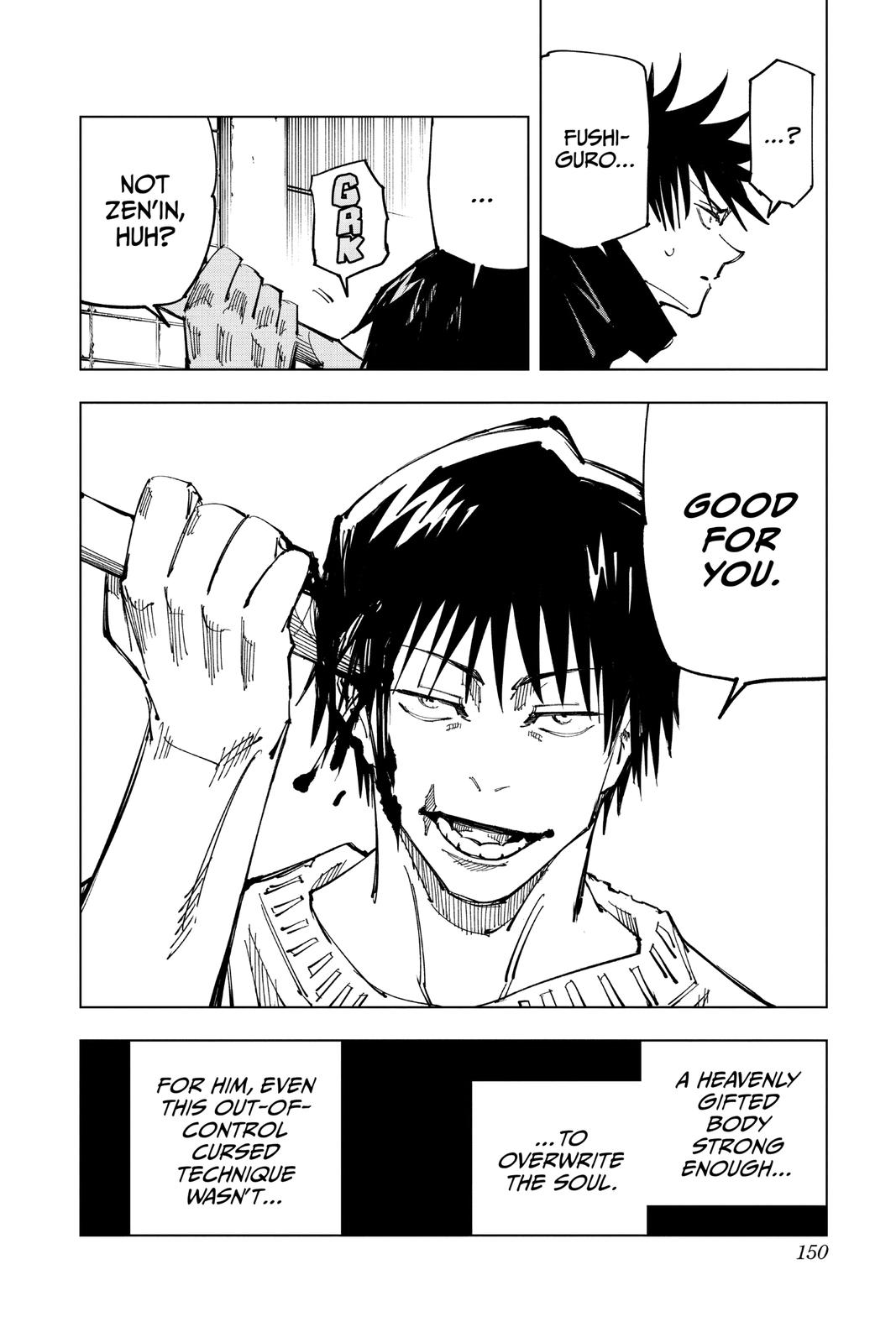 Jujutsu Kaisen Manga Chapter 113 page 17 - The Shibuya Incident, Part 31 scene
