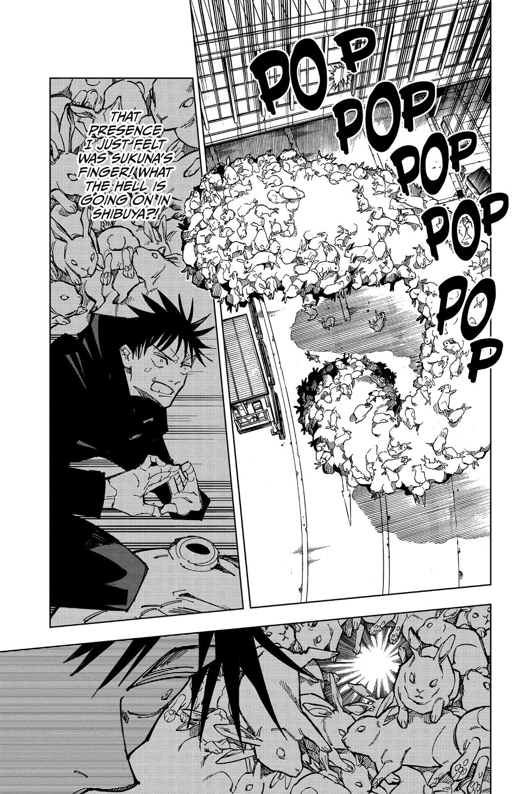 Jujutsu Kaisen Manga Chapter 113 page 3 - The Shibuya Incident, Part 31 scene